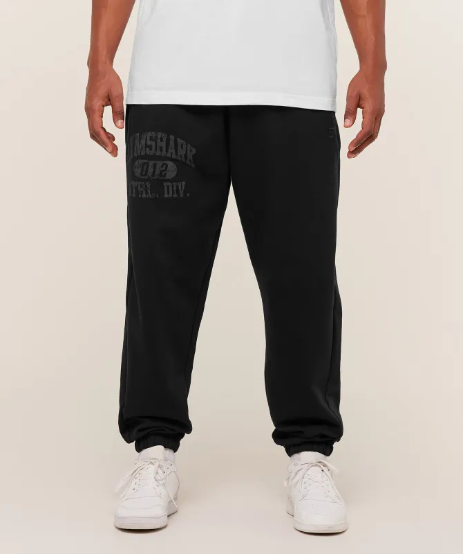 Gymshark Athletic Division Graphic Jogger - GS Black sold by Gymshark