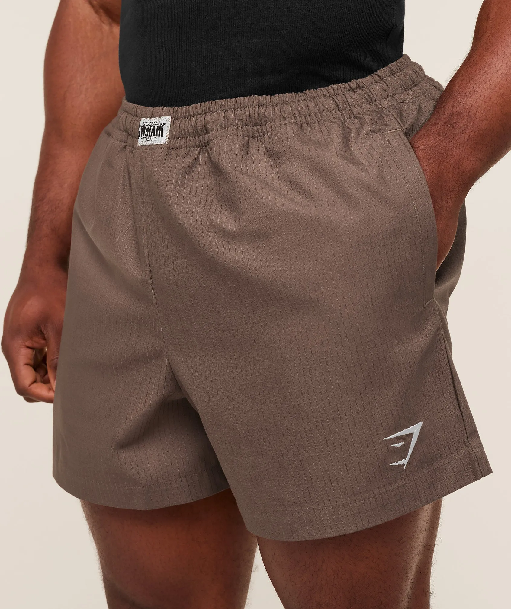 Gymshark Pumper Shorts 5" - Soft Brown sold by Gymshark product image thumbnail 4