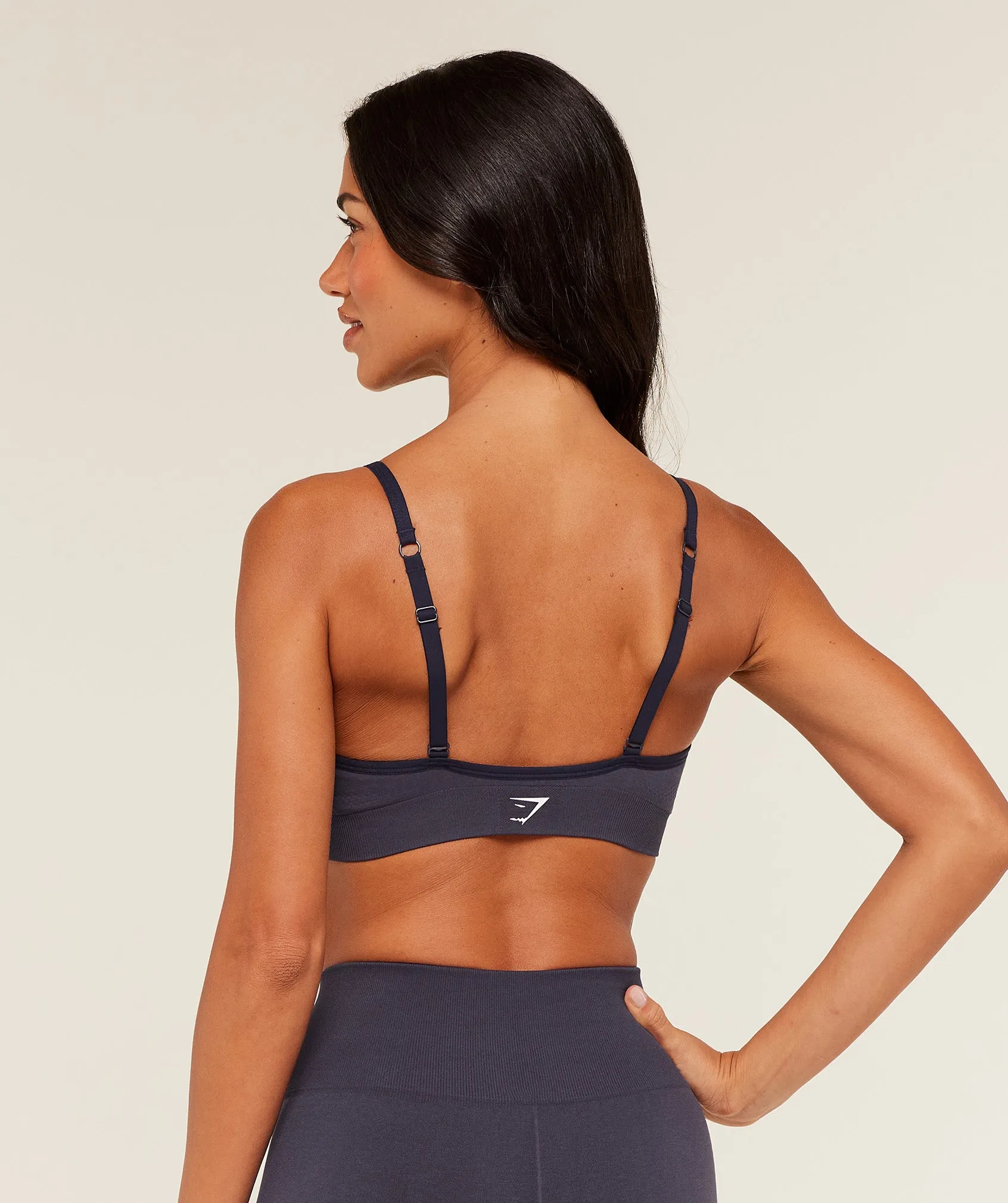 Gymshark Vital Sports Bra - Midnight Purple/Marl sold by Gymshark product image thumbnail 2