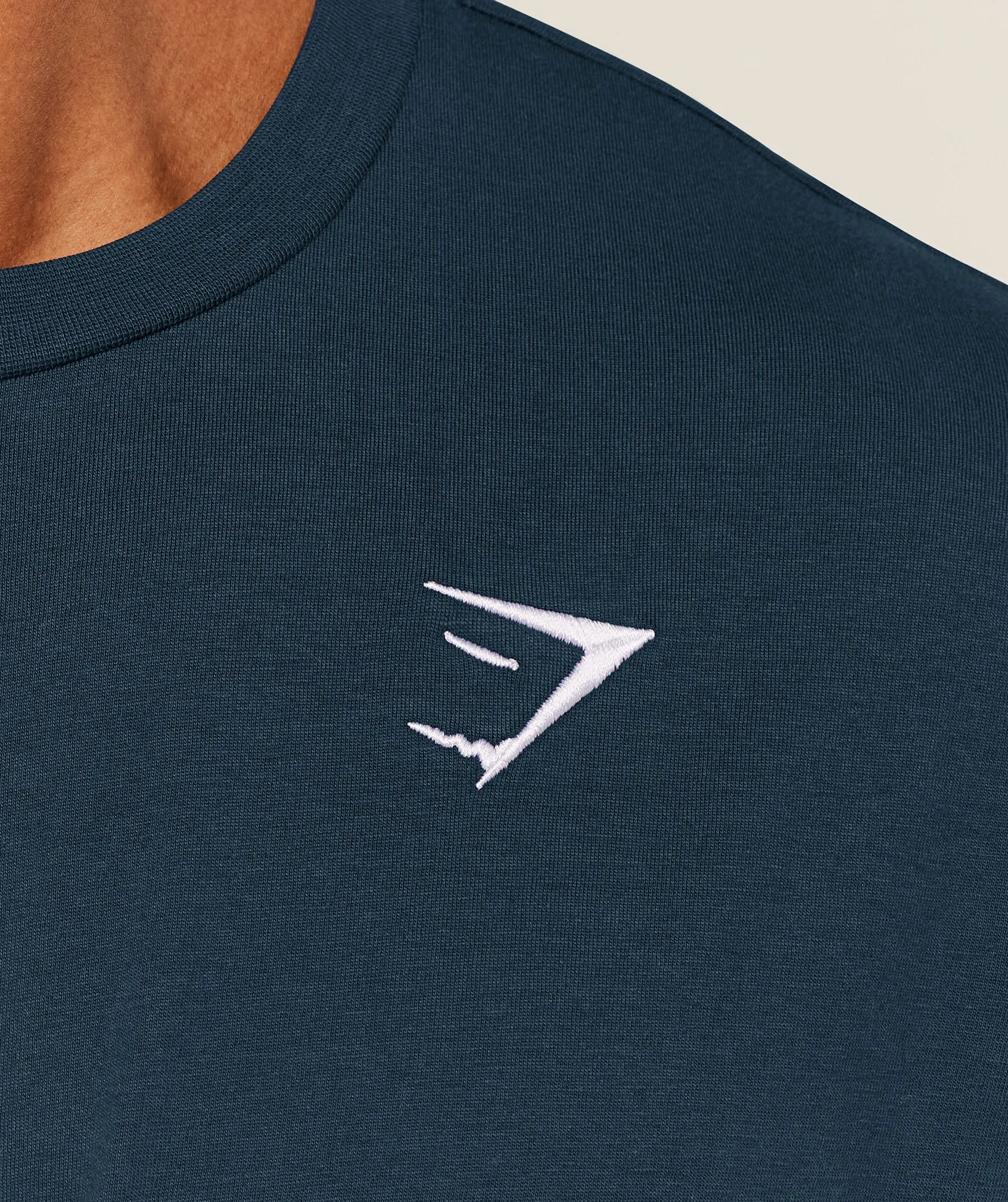 Gymshark Crest Oversized T-Shirt - GS Navy sold by Gymshark product image thumbnail 5