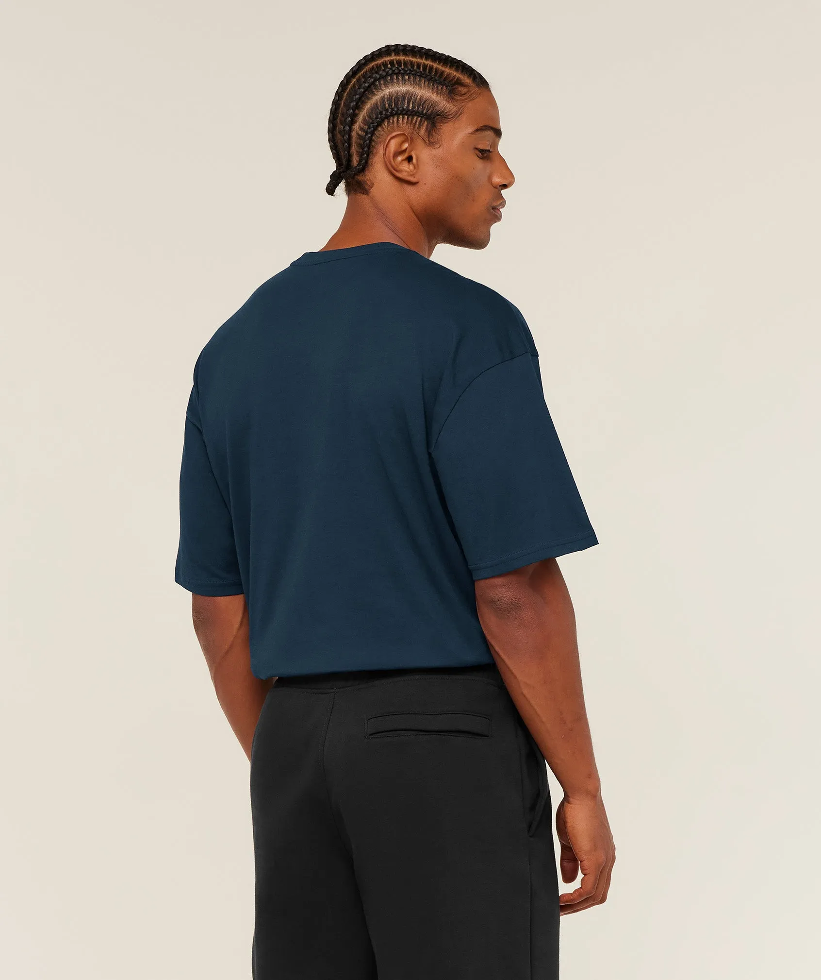 Gymshark Crest Oversized T-Shirt - GS Navy sold by Gymshark product image thumbnail 2