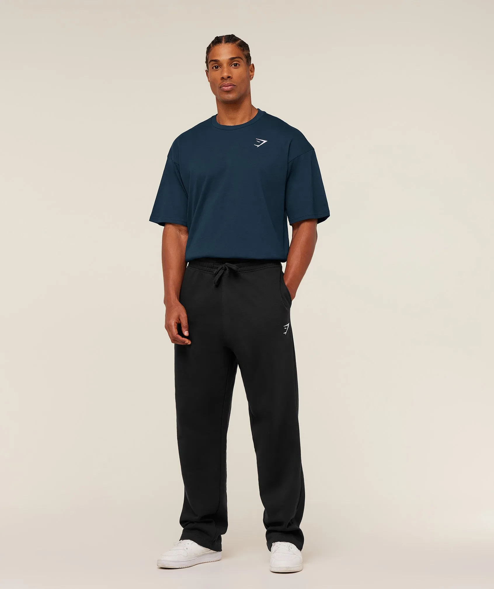 Gymshark Crest Oversized T-Shirt - GS Navy sold by Gymshark product image thumbnail 4