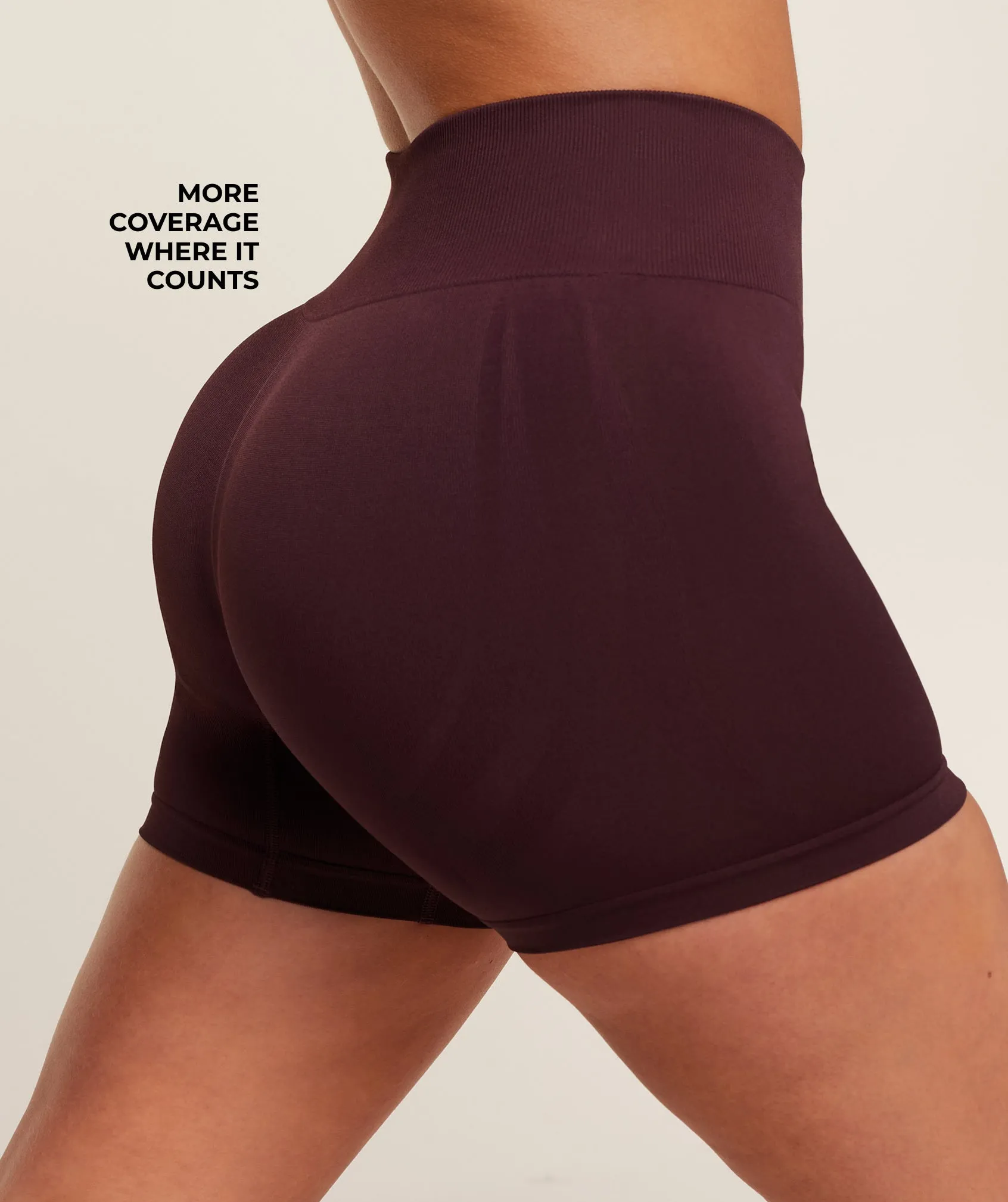 Gymshark Everyday Seamless Shorts 2.0 - GS Cherry Purple sold by Gymshark product image thumbnail 3