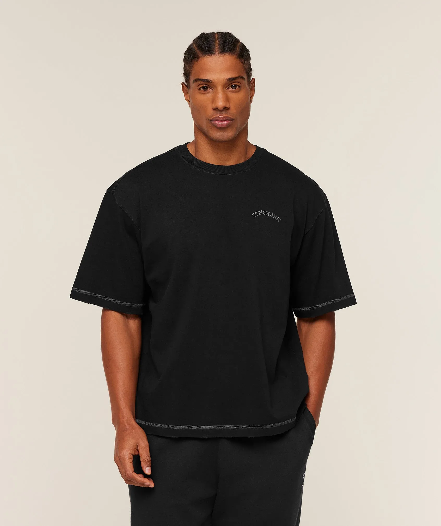 Gymshark Re-Rack T-Shirt - GS Black sold by Gymshark product image thumbnail 2