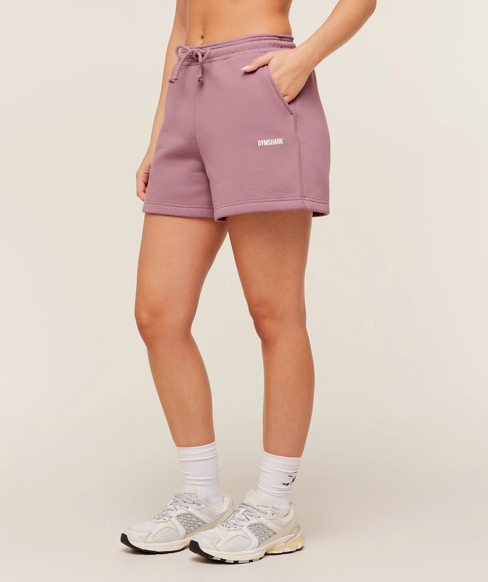 Gymshark Cosy Luxe Shorts - Calm Pink sold by Gymshark product image thumbnail 2