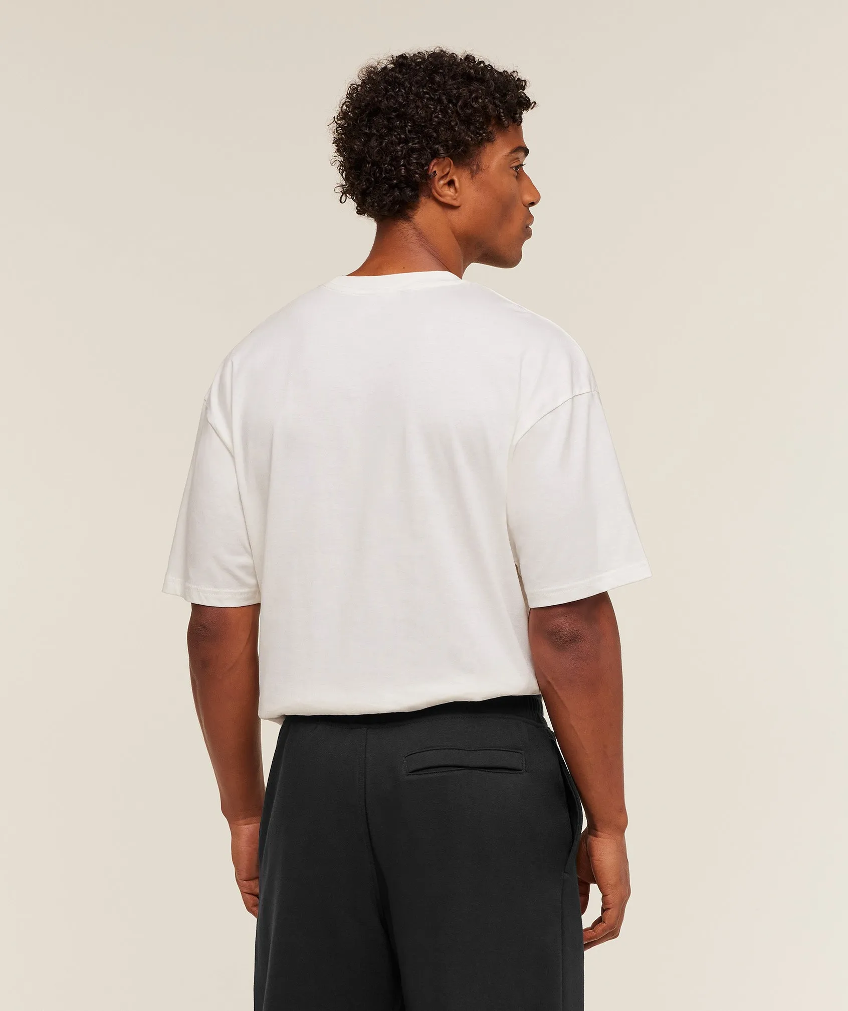 Gymshark Athletic Division Graphic T-Shirt - GS Soft White sold by Gymshark product image thumbnail 2