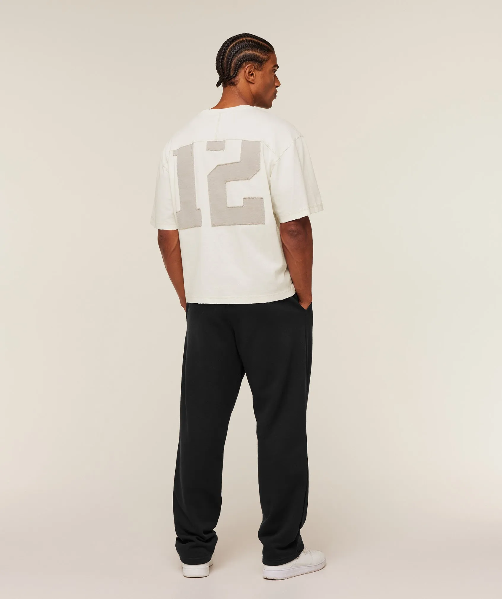 Gymshark Re-Rack T-Shirt - GS Soft White sold by Gymshark product image thumbnail 4