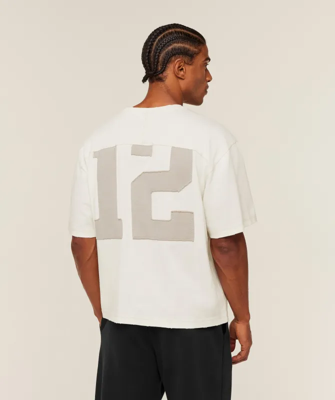 Gymshark Re-Rack T-Shirt - GS Soft White sold by Gymshark