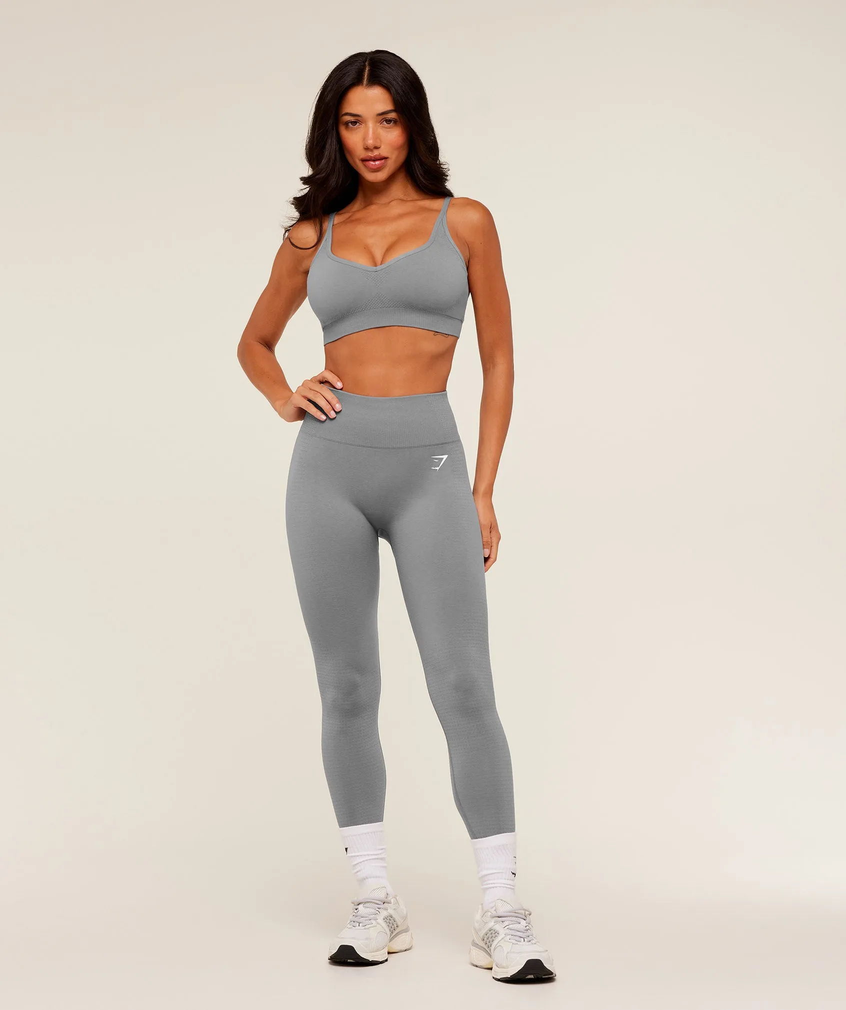 Gymshark Vital Leggings - GS Medium Grey/ Marl sold by Gymshark product image thumbnail 4
