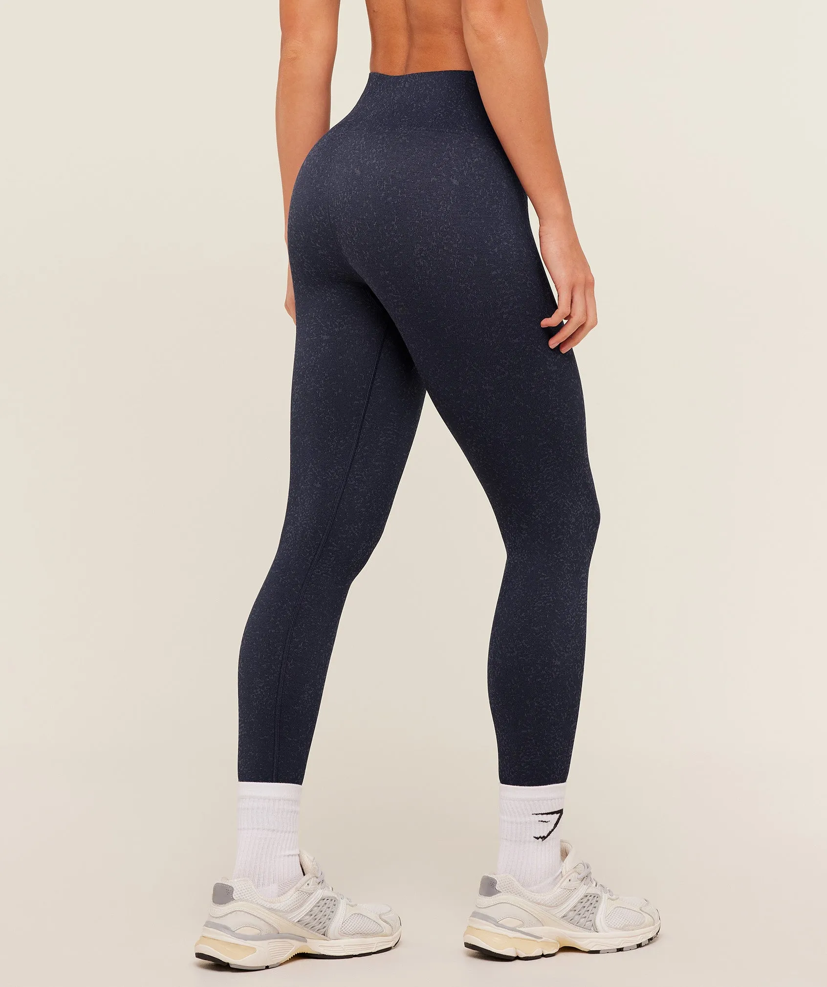 Gymshark Adapt Fleck x Whitney Leggings - Heavy Blue/Iron Blue sold by Gymshark product image thumbnail 2