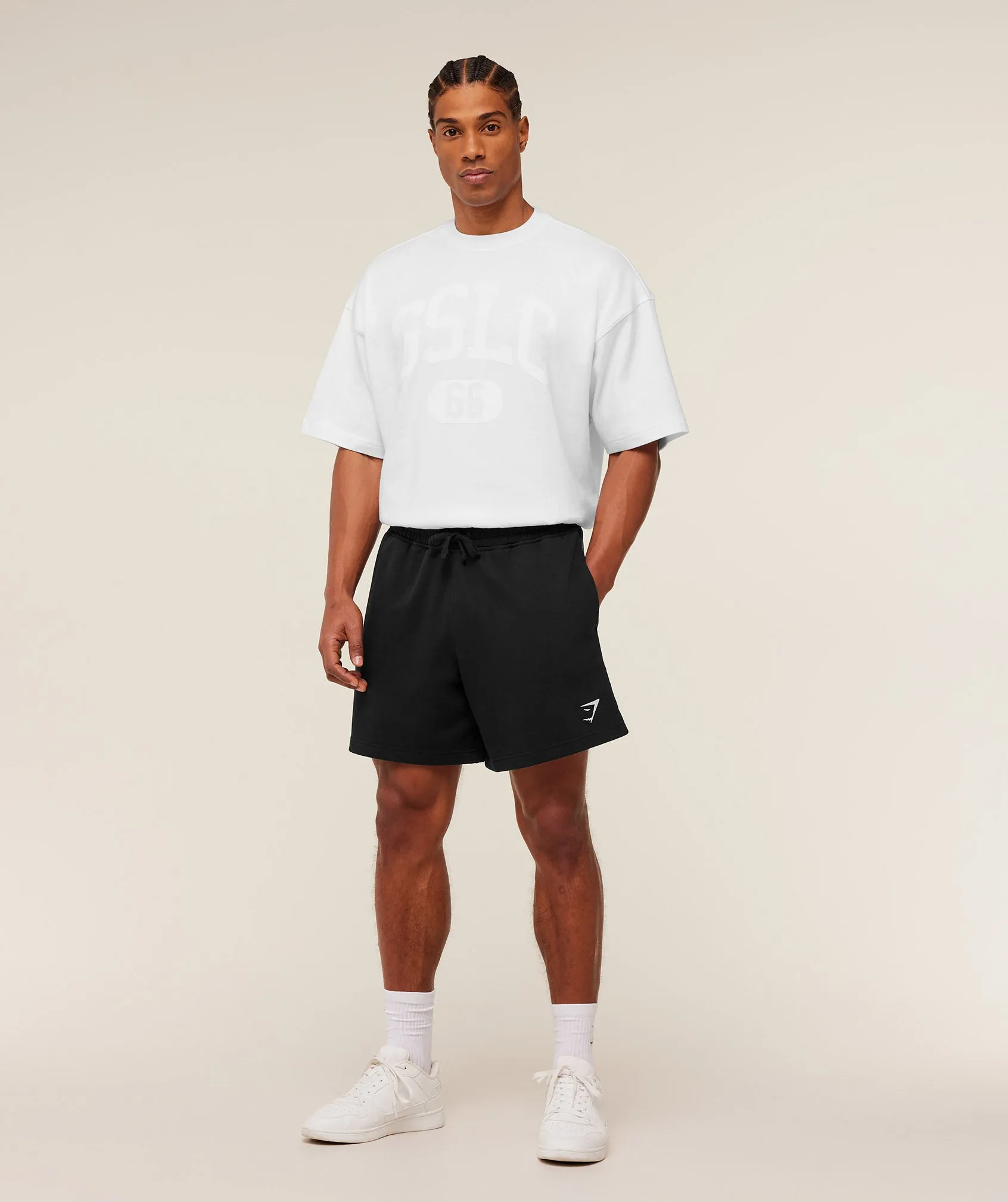 Gymshark Crest Shorts - GS Black sold by Gymshark product image thumbnail 4