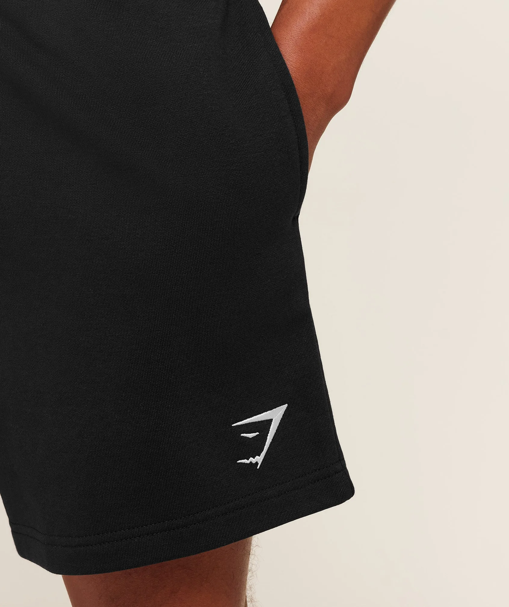 Gymshark Crest Shorts - GS Black sold by Gymshark product image thumbnail 5