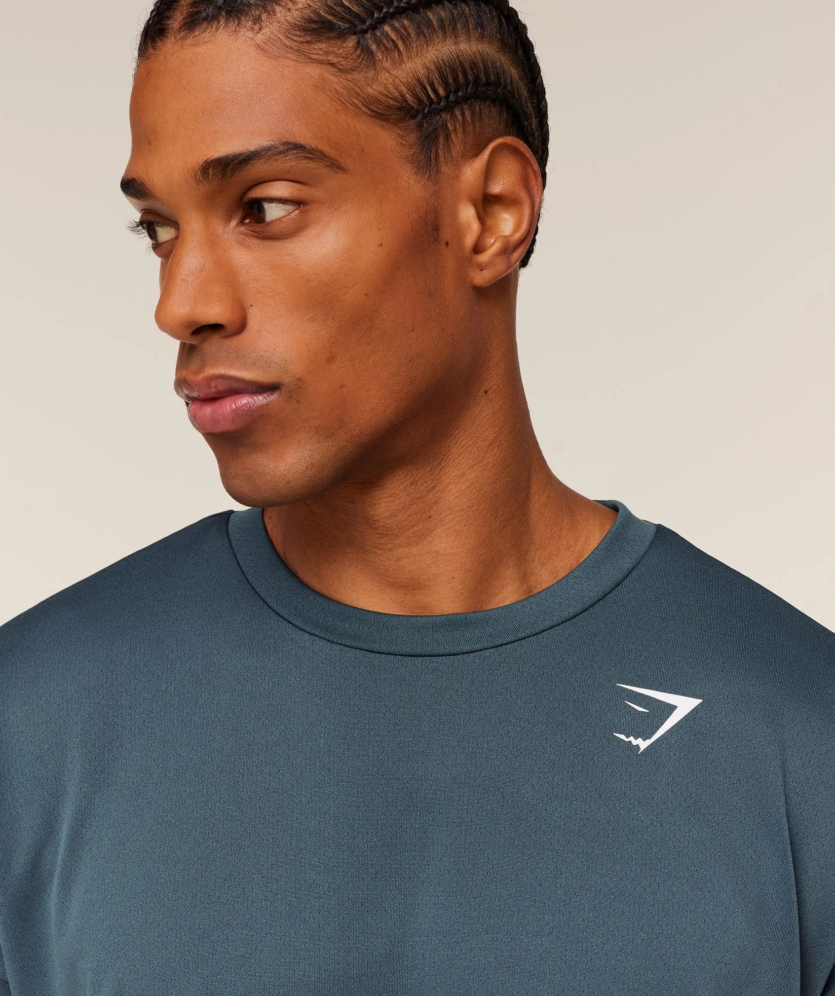 Gymshark Arrival Oversized T-Shirt - GS Stealth Blue sold by Gymshark product image thumbnail 5