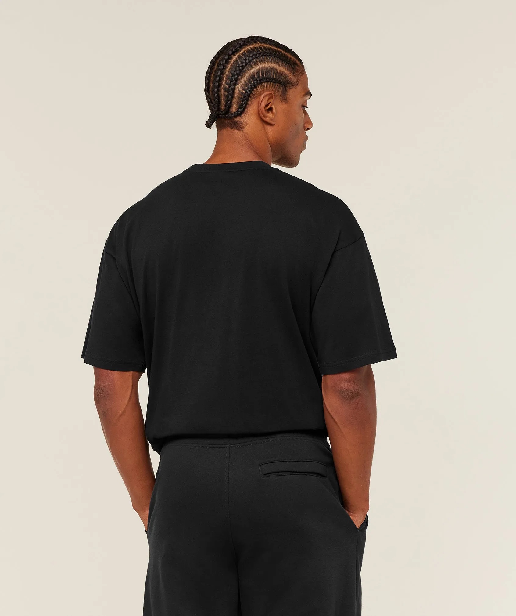 Gymshark Crest Oversized T-Shirt - GS Black sold by Gymshark product image thumbnail 2