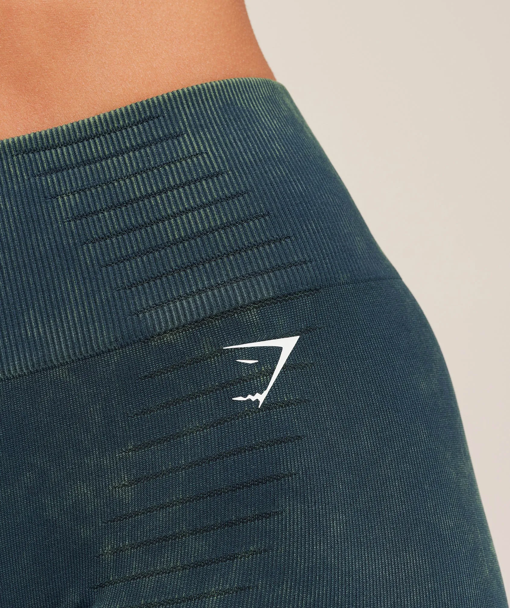 Gymshark Steel Seamless Shorts - Deep Petrol Blue sold by Gymshark product image thumbnail 5