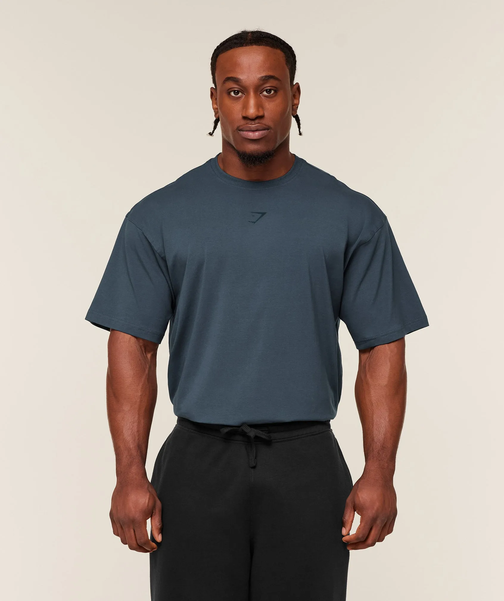 Gymshark Power T-Shirt - GS Stealth Blue sold by Gymshark product image thumbnail 2