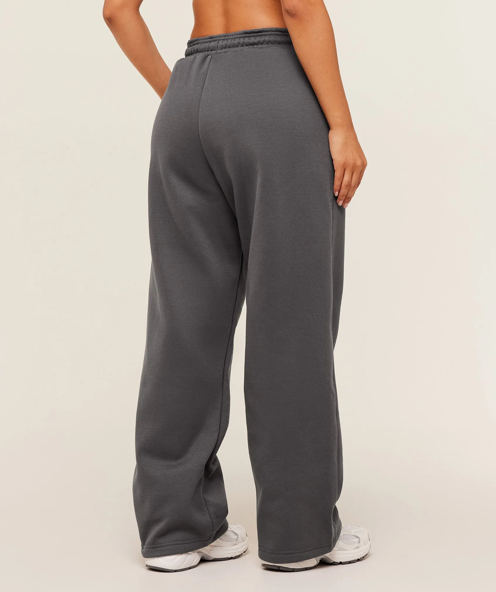 Gymshark Cosy Luxe Straight Leg Short Joggers - Onyx Grey sold by Gymshark product image thumbnail 2