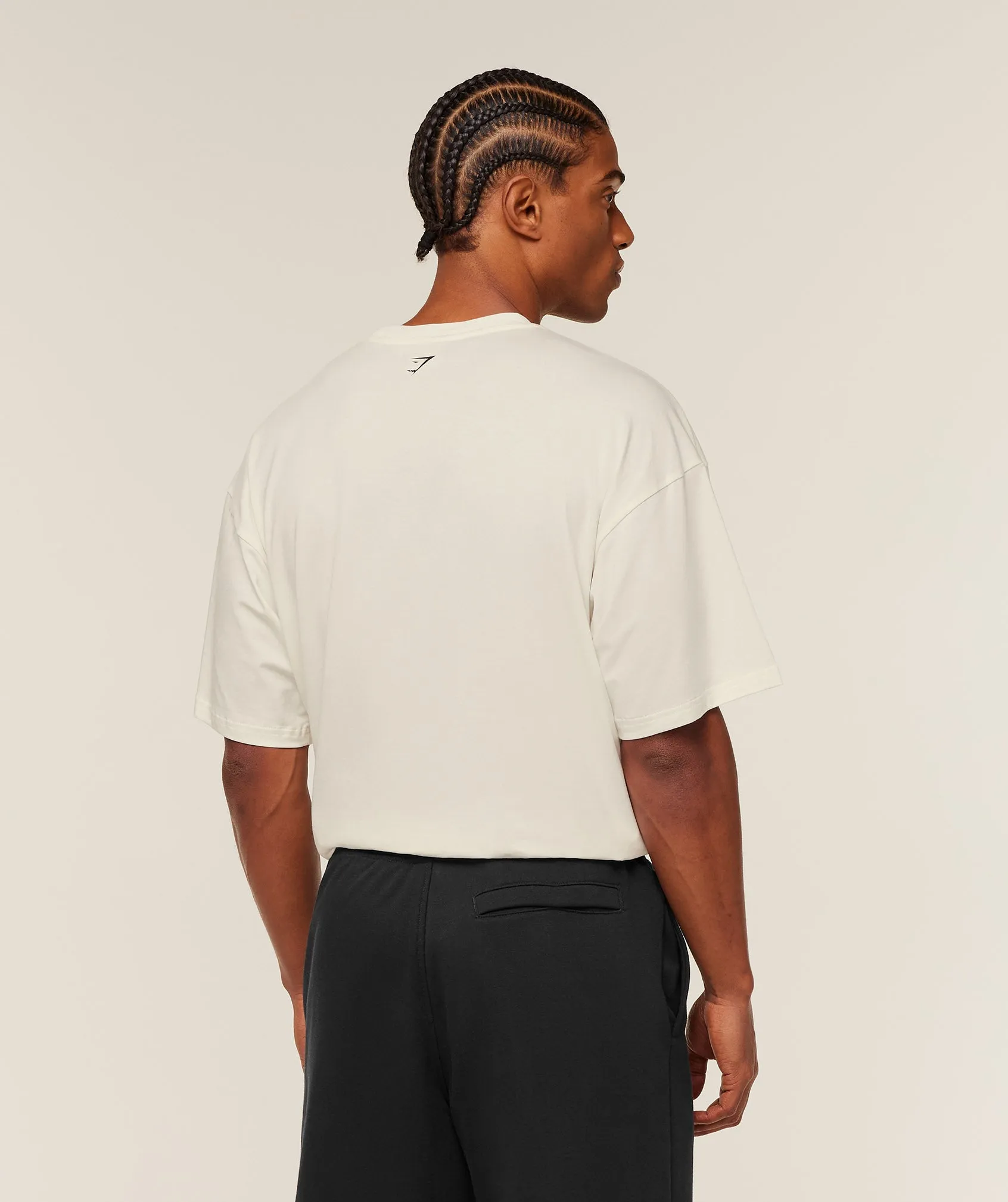 Gymshark Heavy Duty Bro Graphic T-Shirt - GS Soft White sold by Gymshark product image thumbnail 2