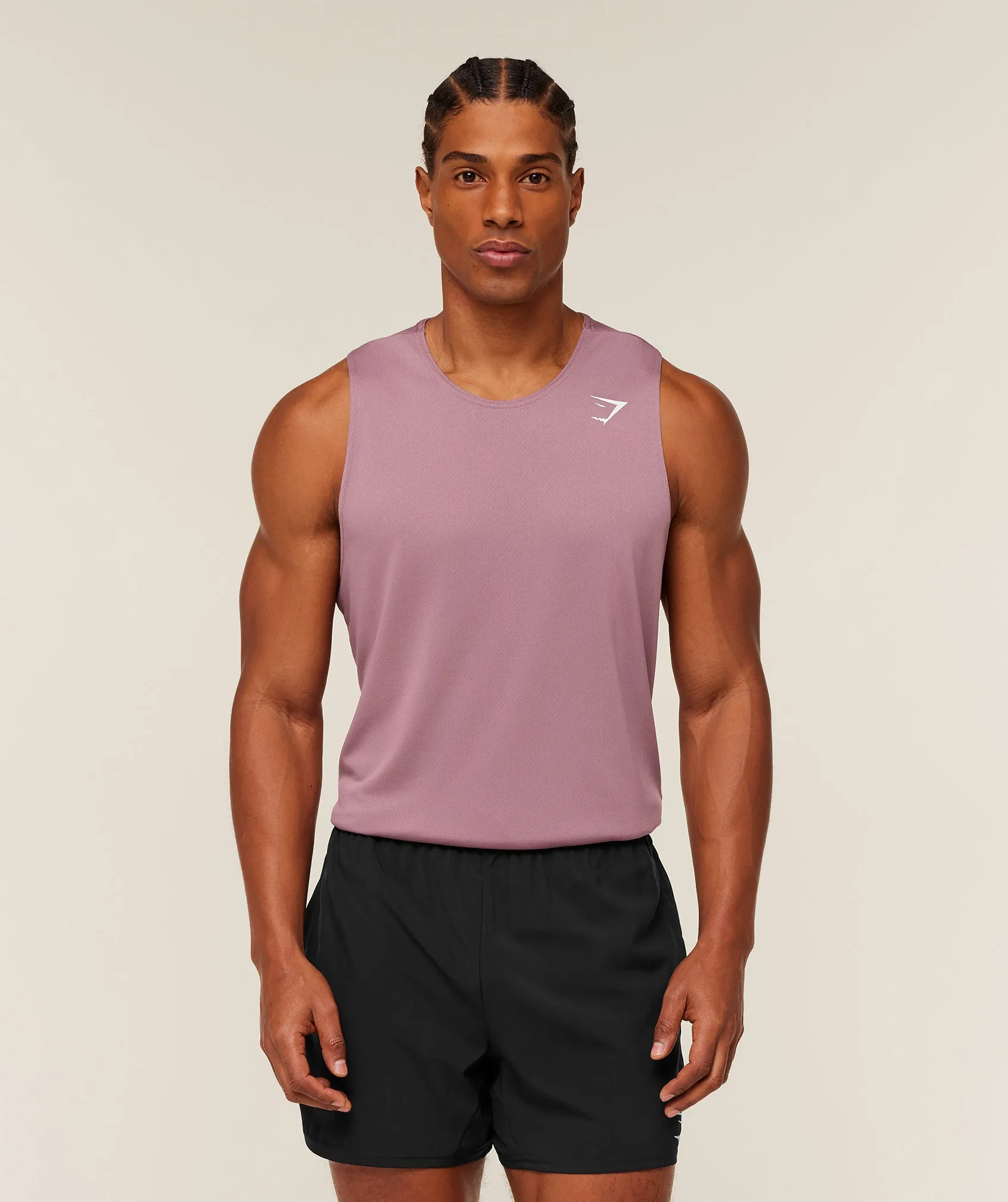 Gymshark Arrival Tank - Calm Pink sold by Gymshark