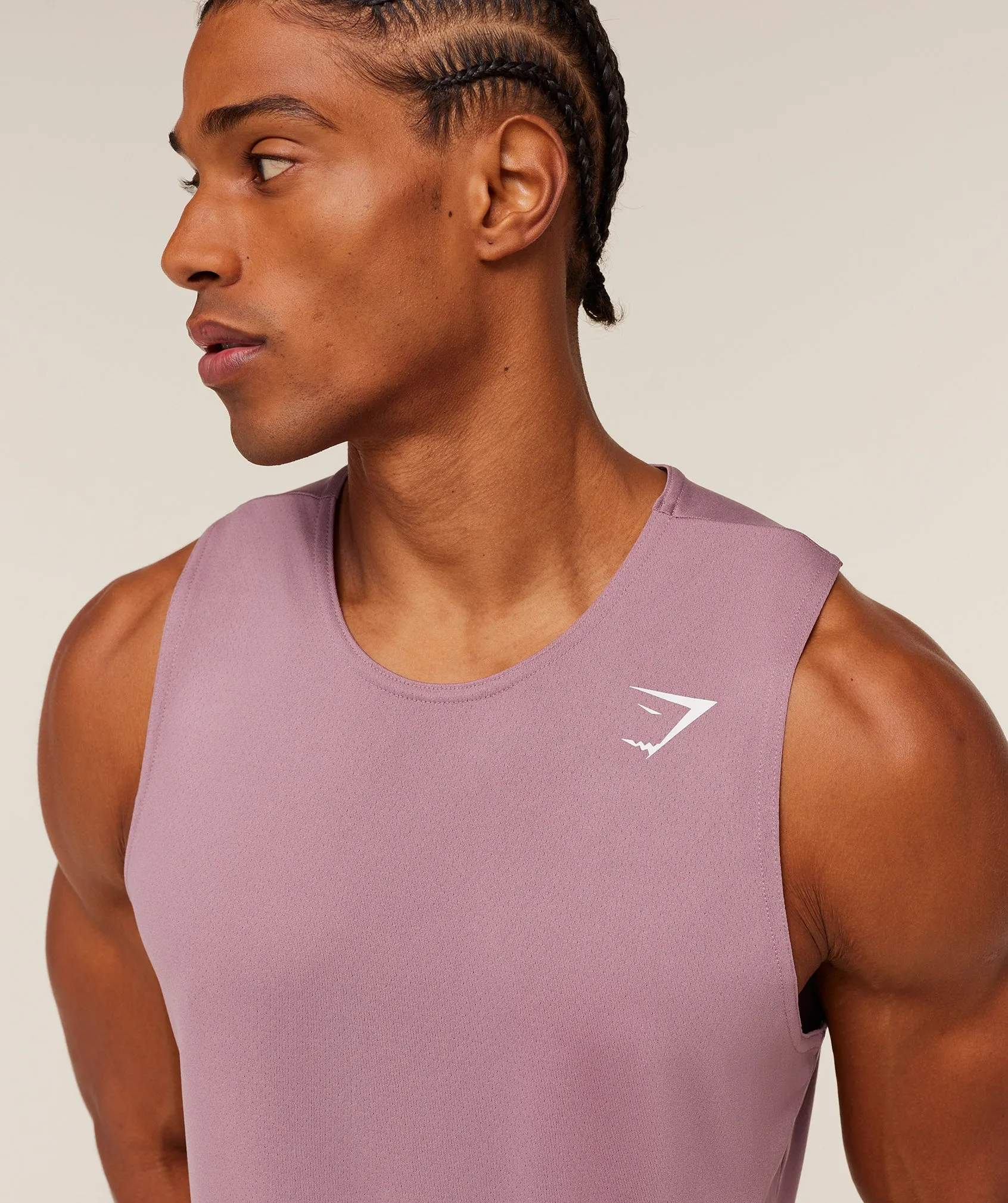 Gymshark Arrival Tank - Calm Pink sold by Gymshark product image thumbnail 5