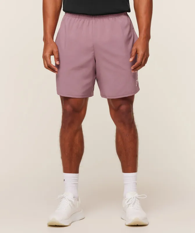 Gymshark Arrival 7" Shorts - Calm Pink sold by Gymshark