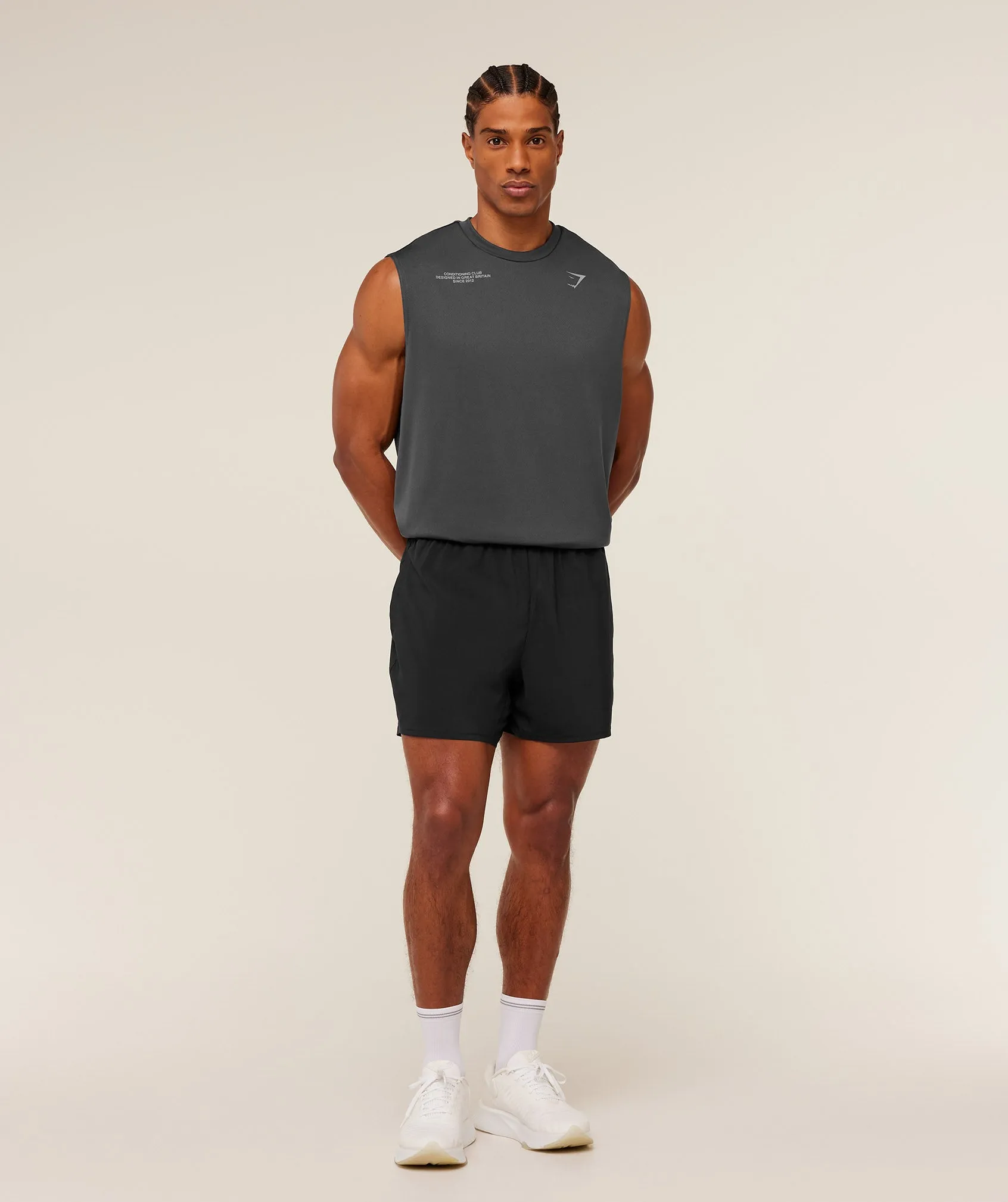 Gymshark Conditioning Club Tank - GS Onyx Grey/GS Smokey Grey sold by Gymshark product image thumbnail 4