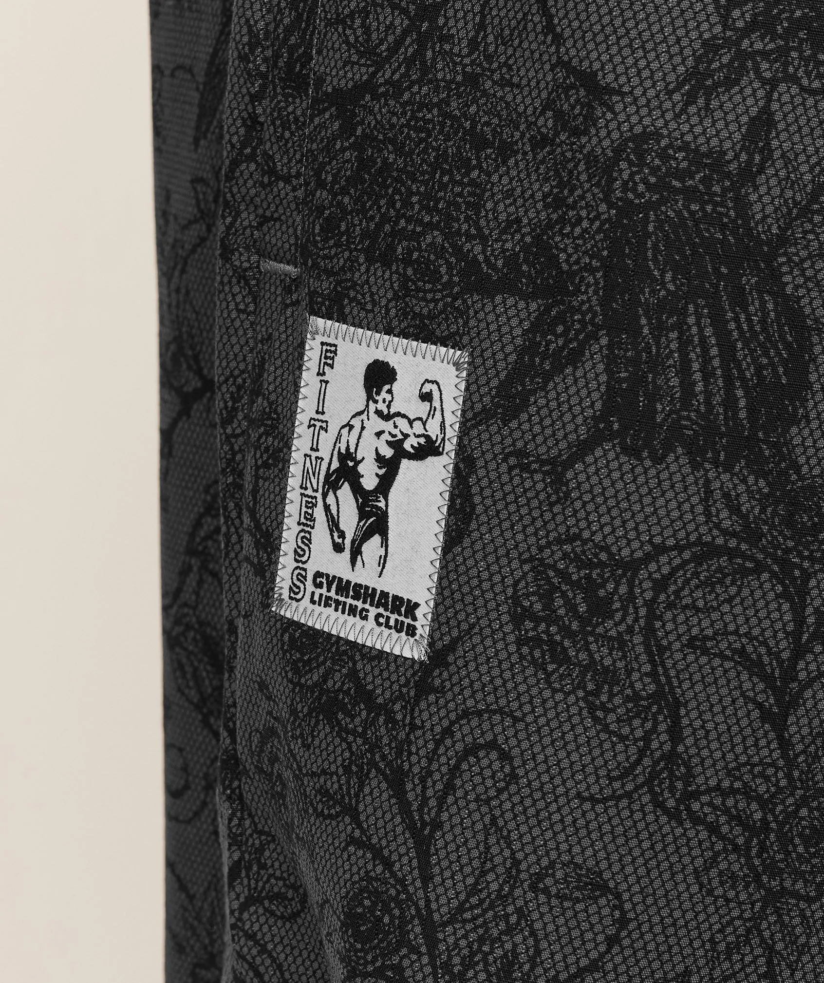 Gymshark Straight Leg Pumper Pants - Black/Onyx Grey sold by Gymshark product image thumbnail 5