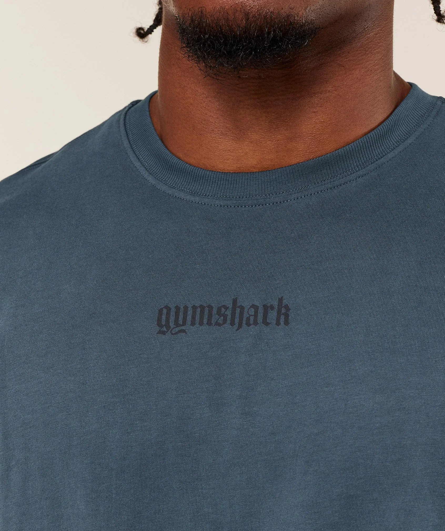 Gymshark Olde English T-Shirt - GS Stealth Blue sold by Gymshark product image thumbnail 5