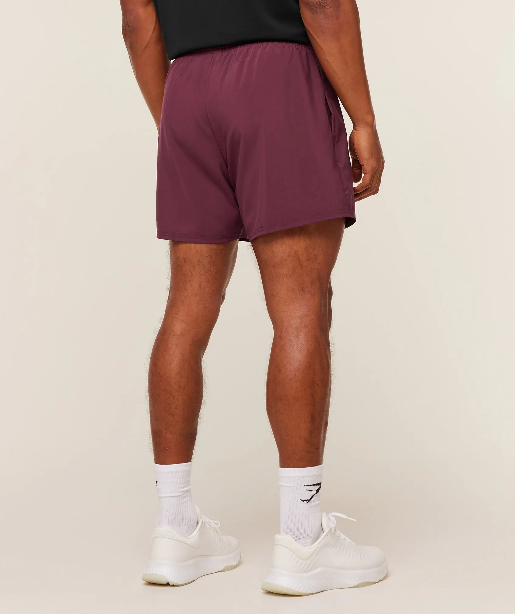 Gymshark Arrival 5" Shorts - GS Impact Burgundy sold by Gymshark product image thumbnail 2