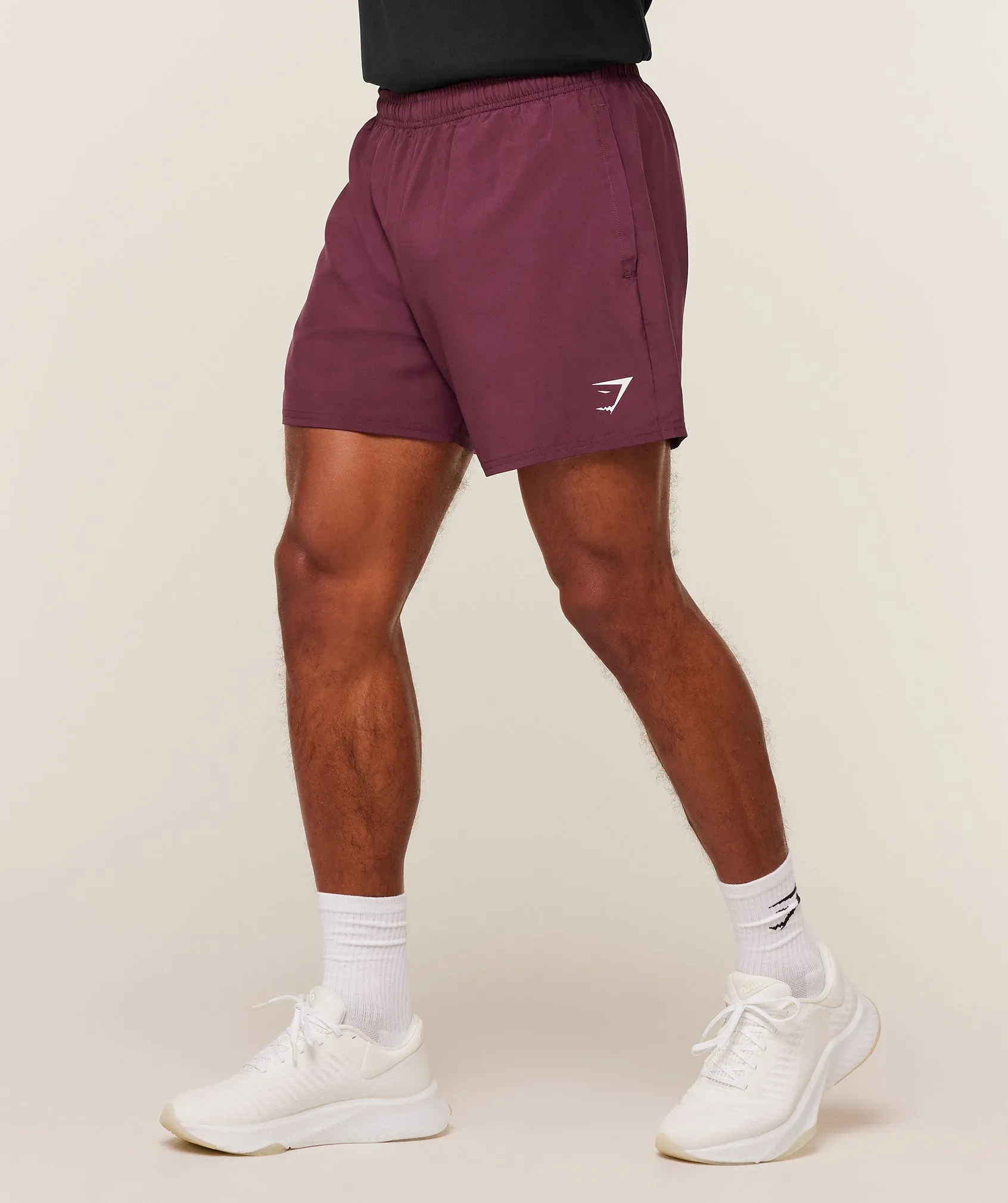Gymshark Arrival 5" Shorts - GS Impact Burgundy sold by Gymshark product image thumbnail 3