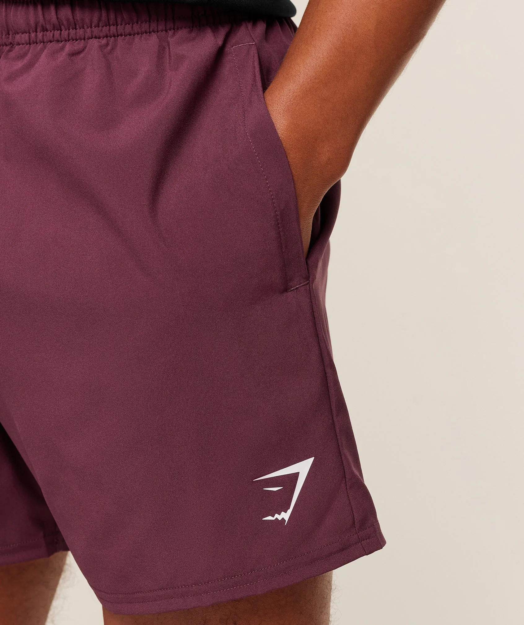 Gymshark Arrival 5" Shorts - GS Impact Burgundy sold by Gymshark product image thumbnail 5