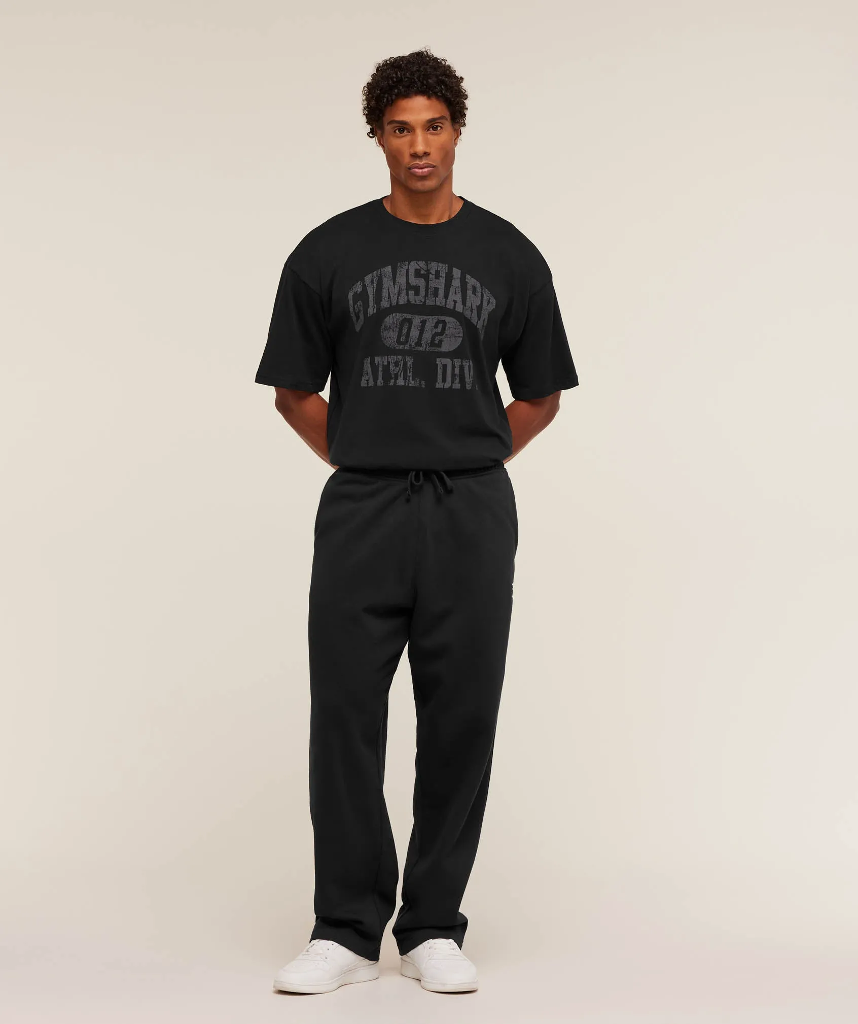 Gymshark Athletic Division Graphic T-Shirt - GS Black sold by Gymshark product image thumbnail 4