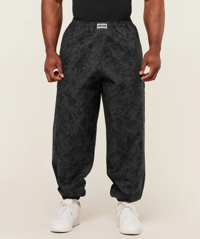 Gymshark Pumper Pants - Black/Onyx Grey sold by Gymshark