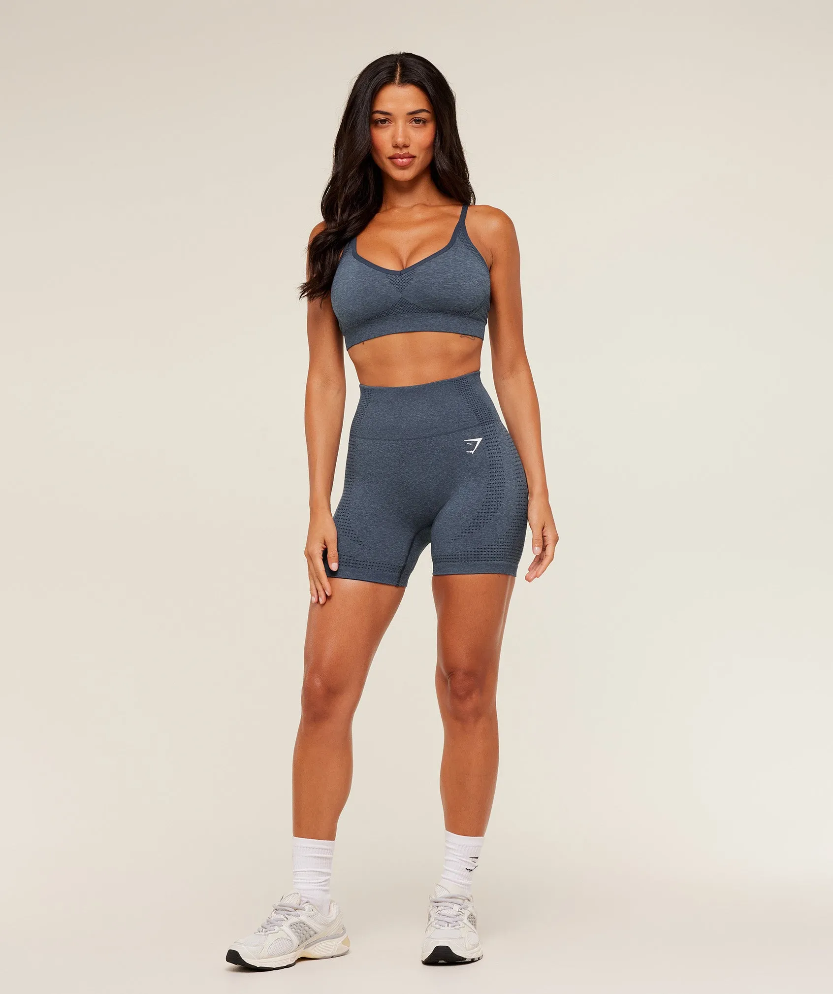 Gymshark Vital Shorts - GS Stealth Blue/ Marl sold by Gymshark product image thumbnail 4