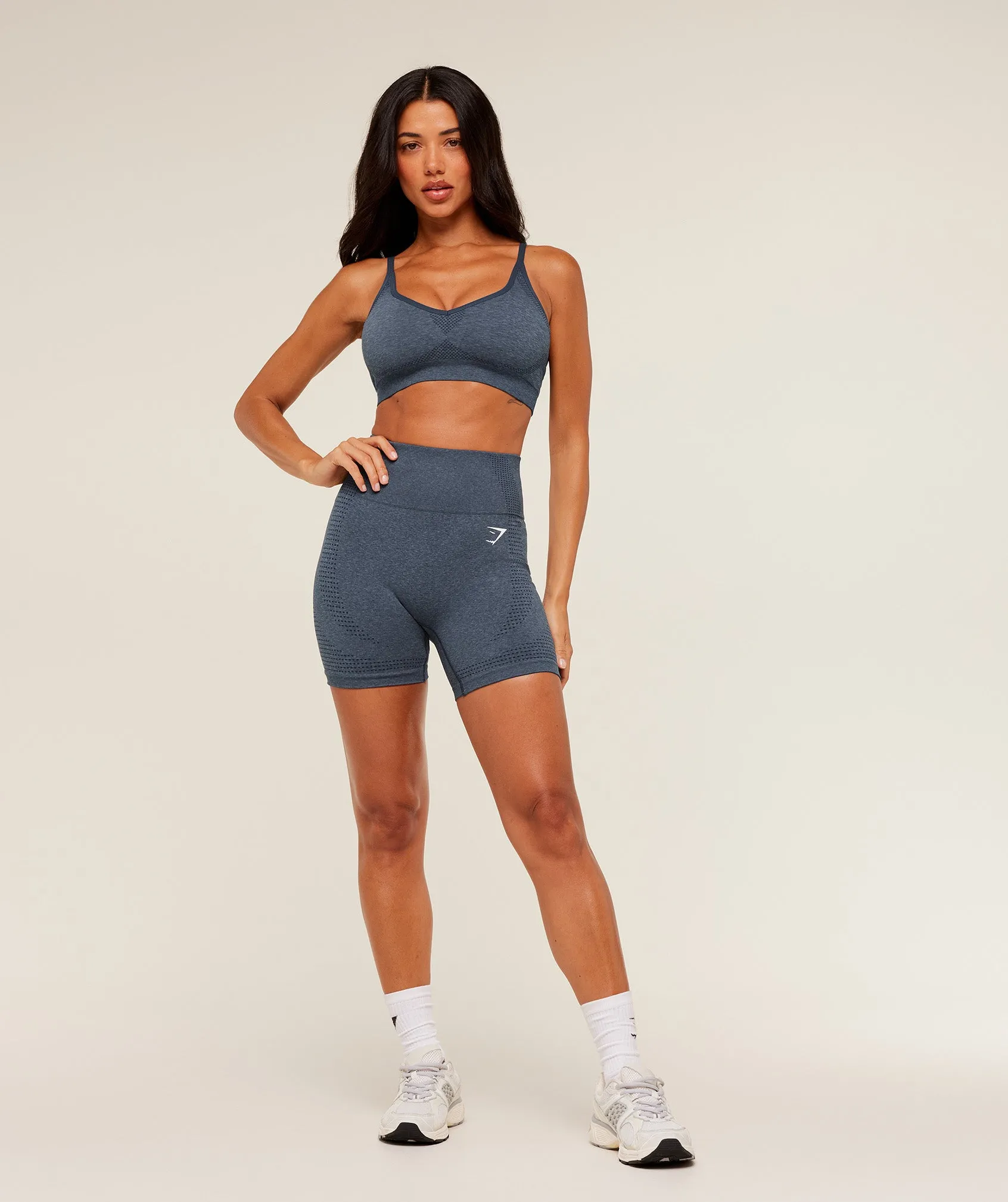 Gymshark Vital Sports Bra - GS Stealth Blue/ Marl sold by Gymshark product image thumbnail 4
