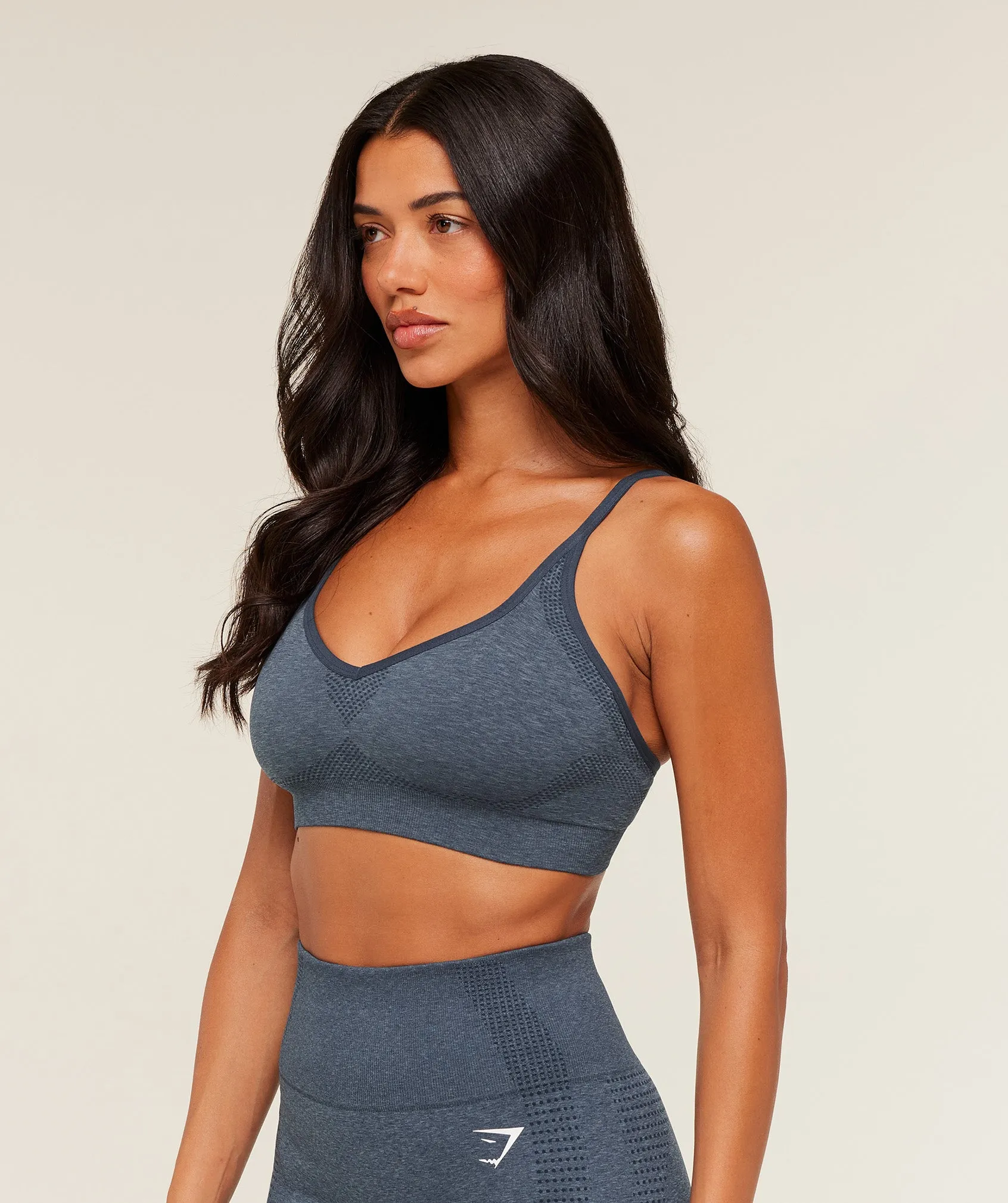 Gymshark Vital Sports Bra - GS Stealth Blue/ Marl sold by Gymshark product image thumbnail 3