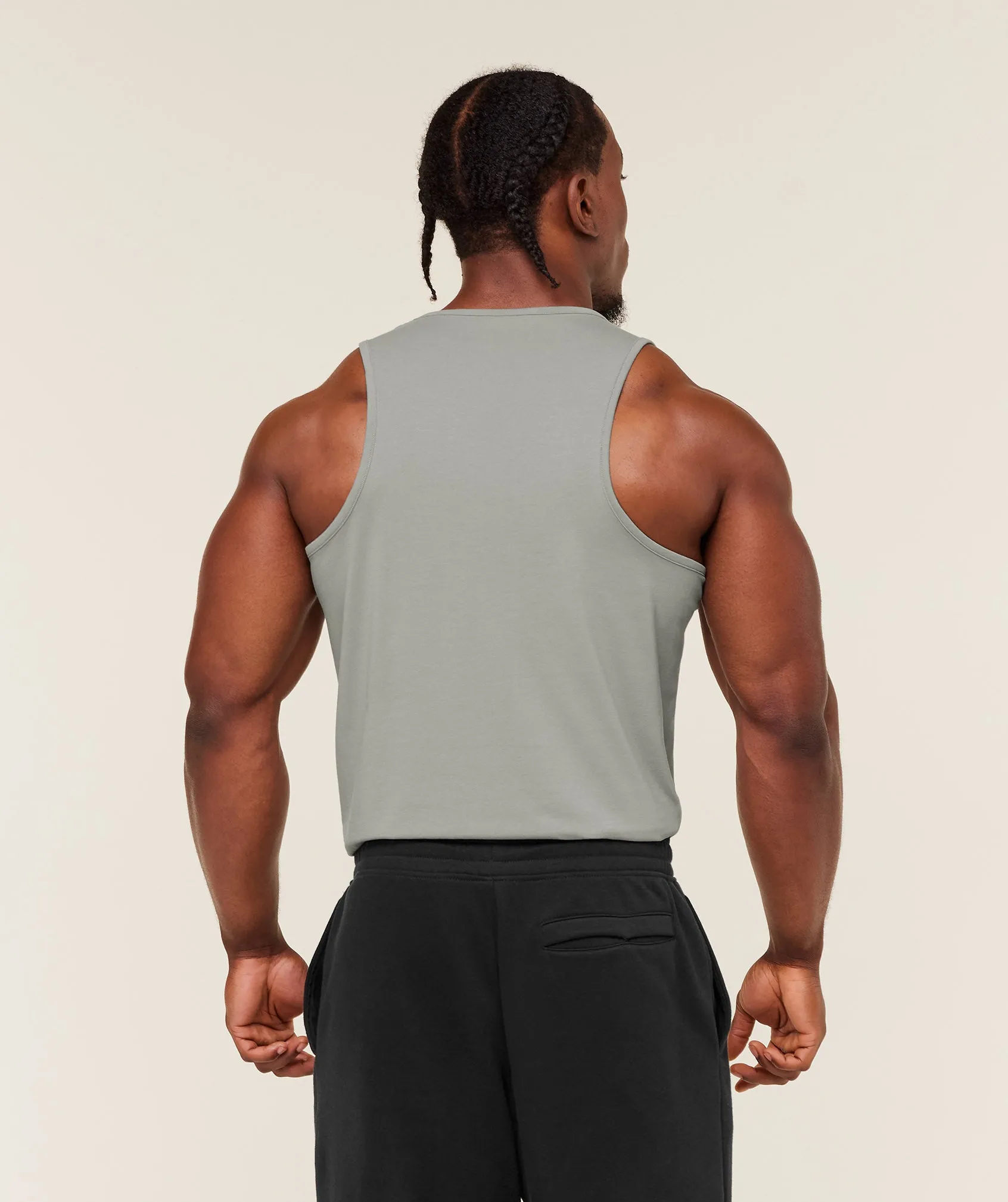 Gymshark Critical Tank - Smokey Grey sold by Gymshark product image thumbnail 2