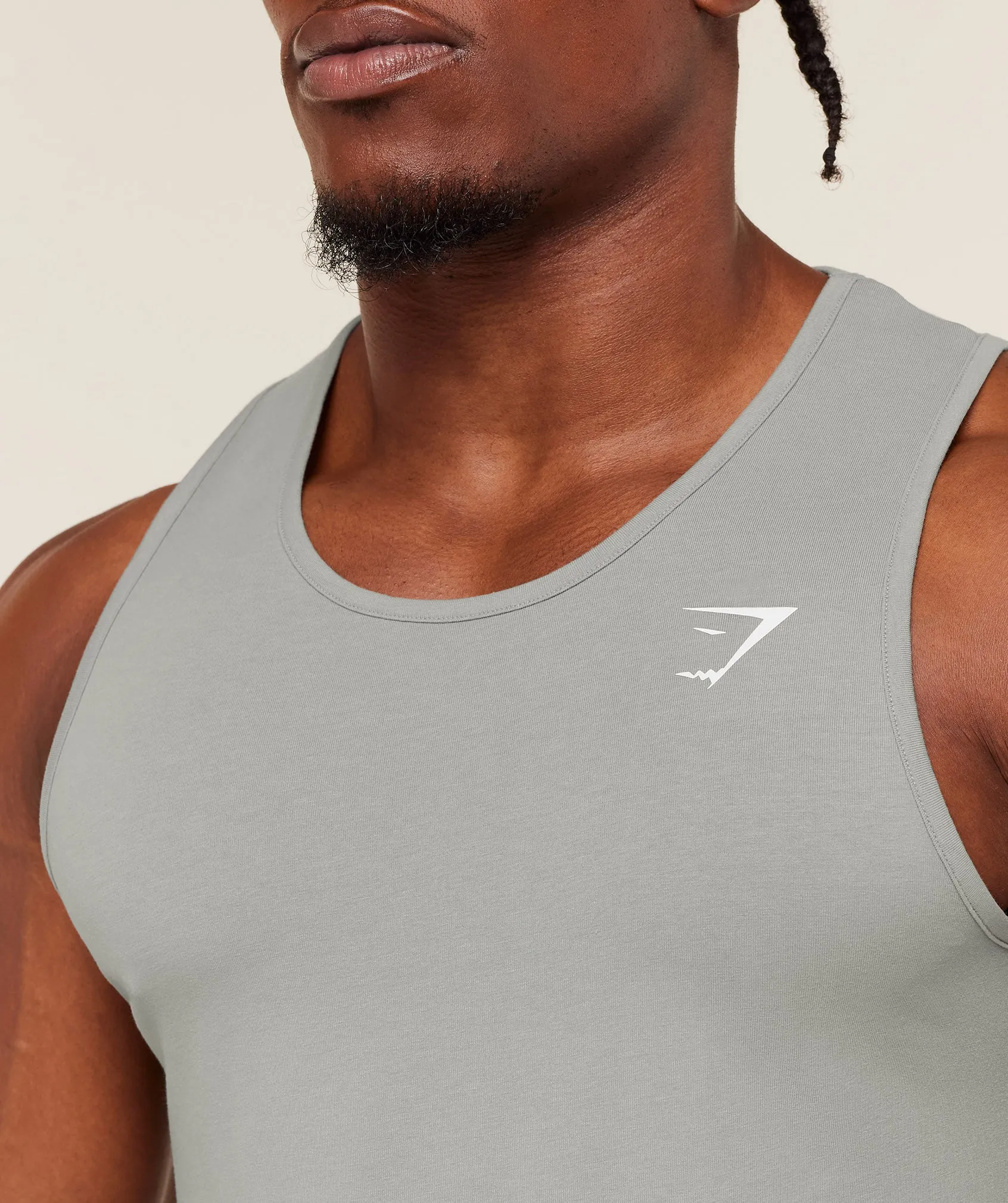 Gymshark Critical Tank - Smokey Grey sold by Gymshark product image thumbnail 5