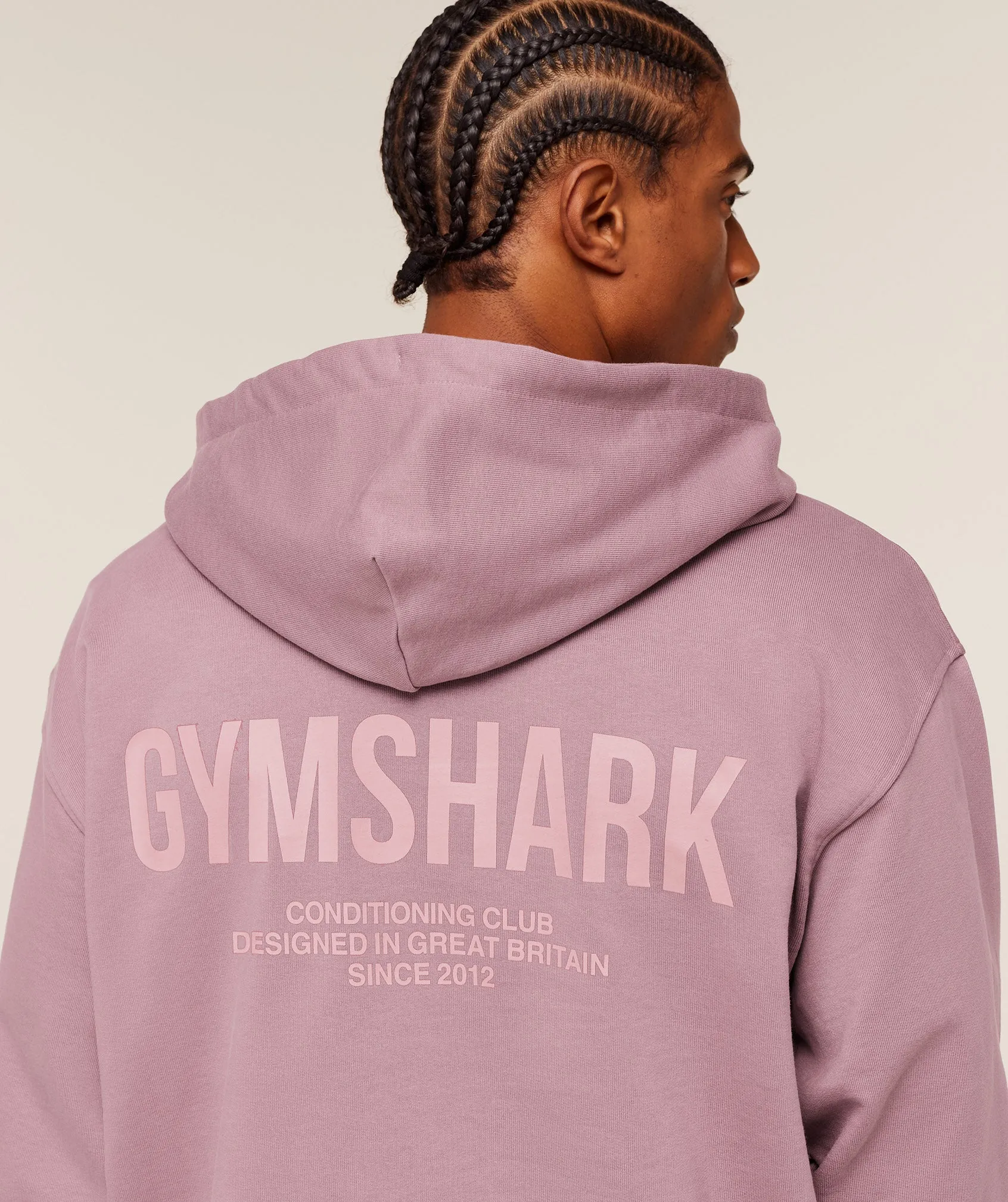 Gymshark Conditioning Club Hoodie - GS Calm Pink/GS Light Pink sold by Gymshark product image thumbnail 5