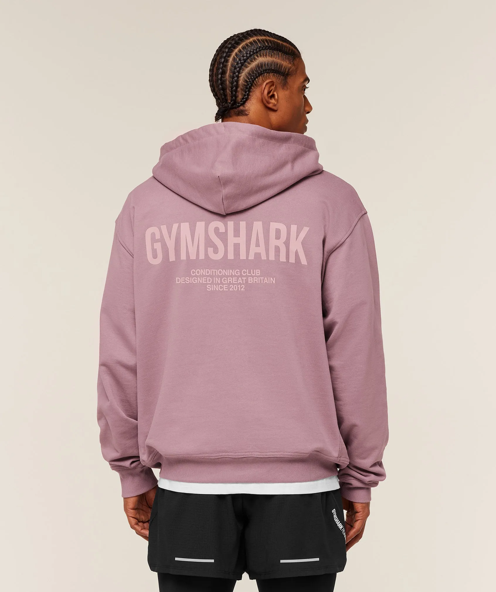 Gymshark Conditioning Club Hoodie - GS Calm Pink/GS Light Pink sold by Gymshark product image thumbnail 2