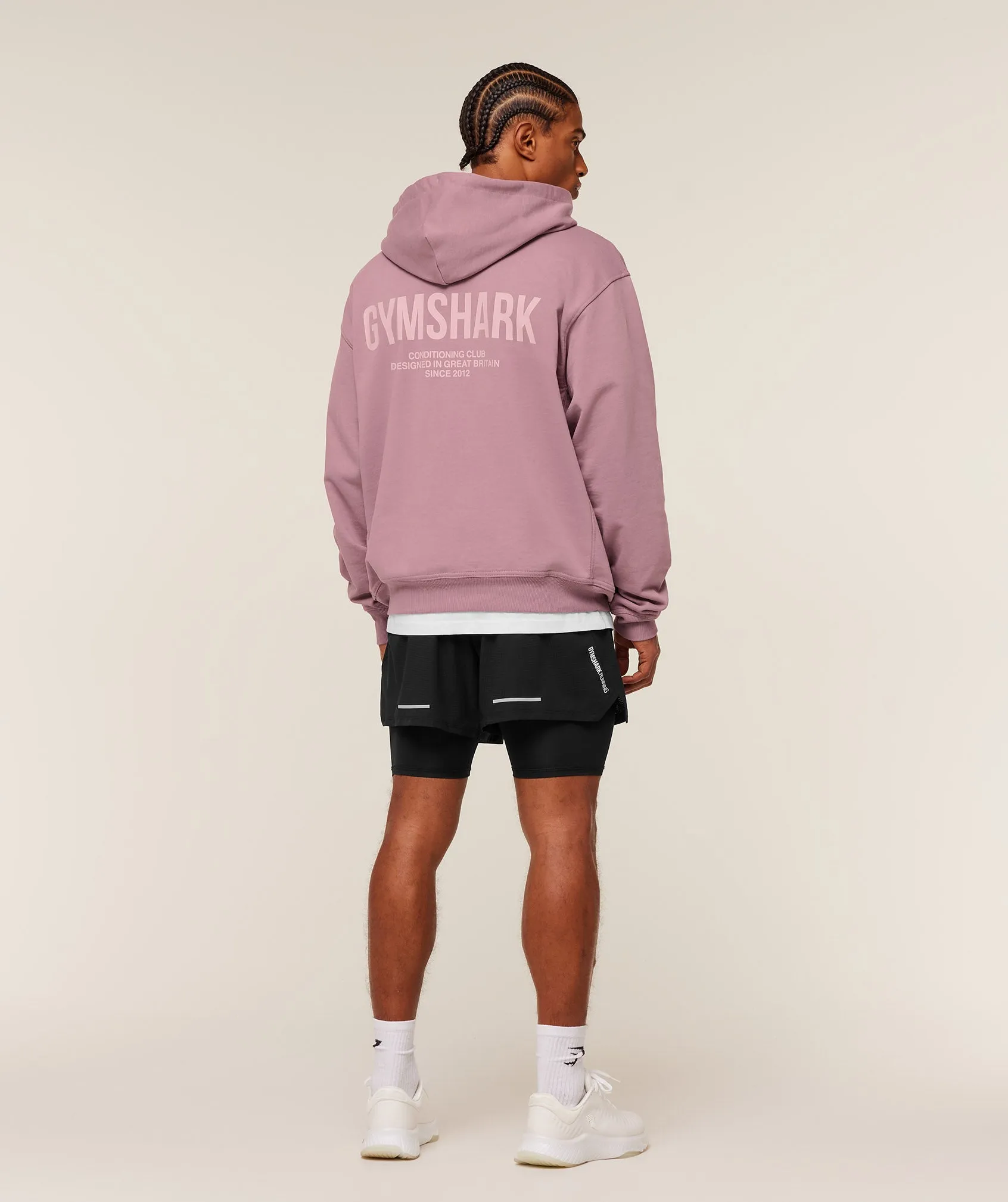 Gymshark Conditioning Club Hoodie - GS Calm Pink/GS Light Pink sold by Gymshark product image thumbnail 4
