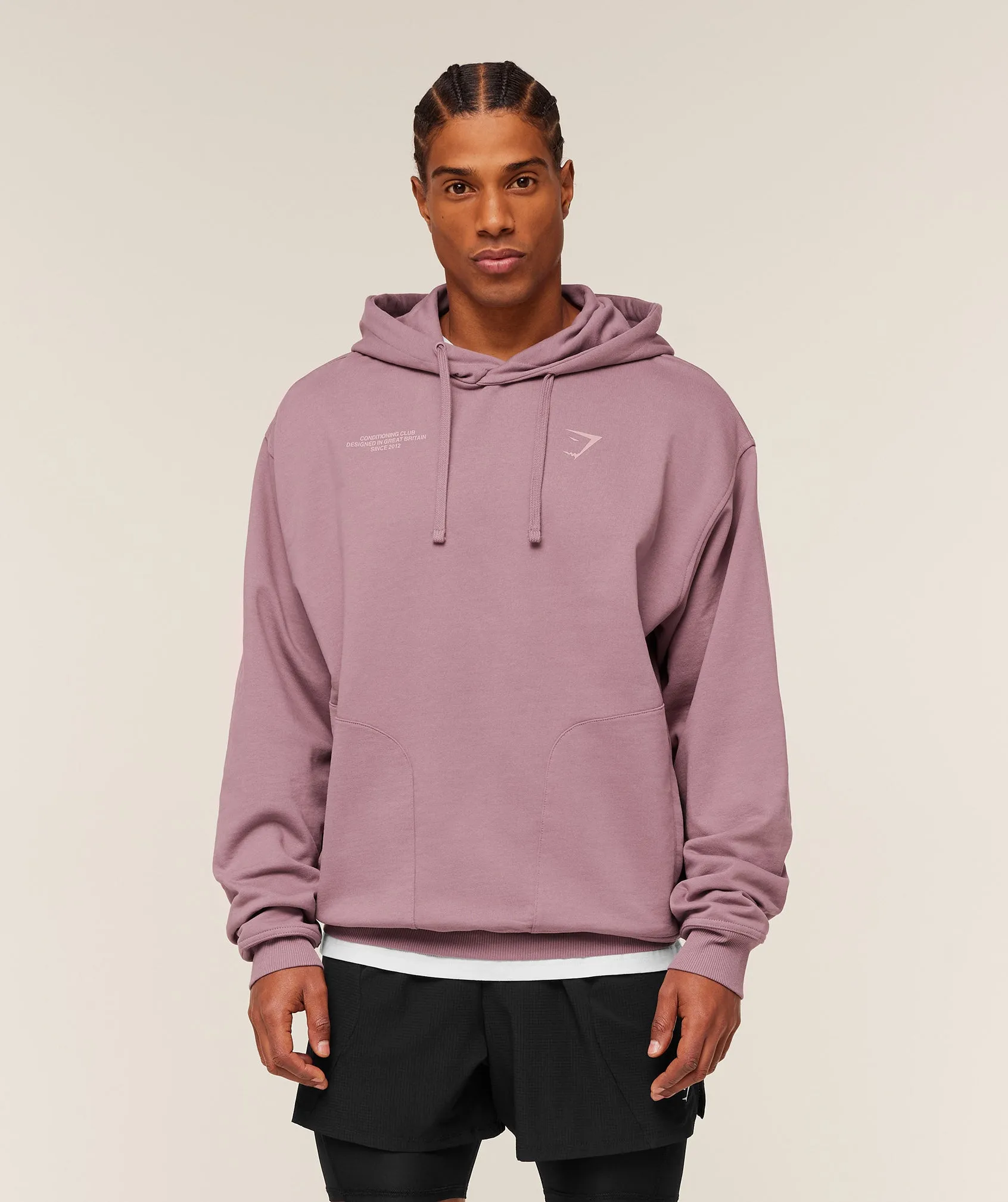Gymshark Conditioning Club Hoodie - GS Calm Pink/GS Light Pink sold by Gymshark