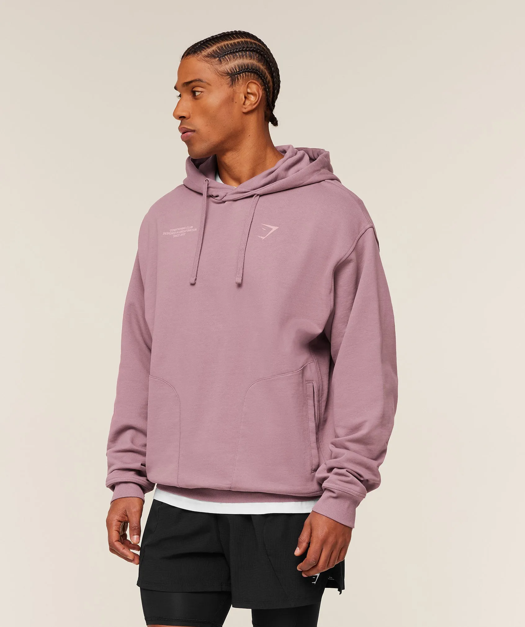 Gymshark Conditioning Club Hoodie - GS Calm Pink/GS Light Pink sold by Gymshark product image thumbnail 3