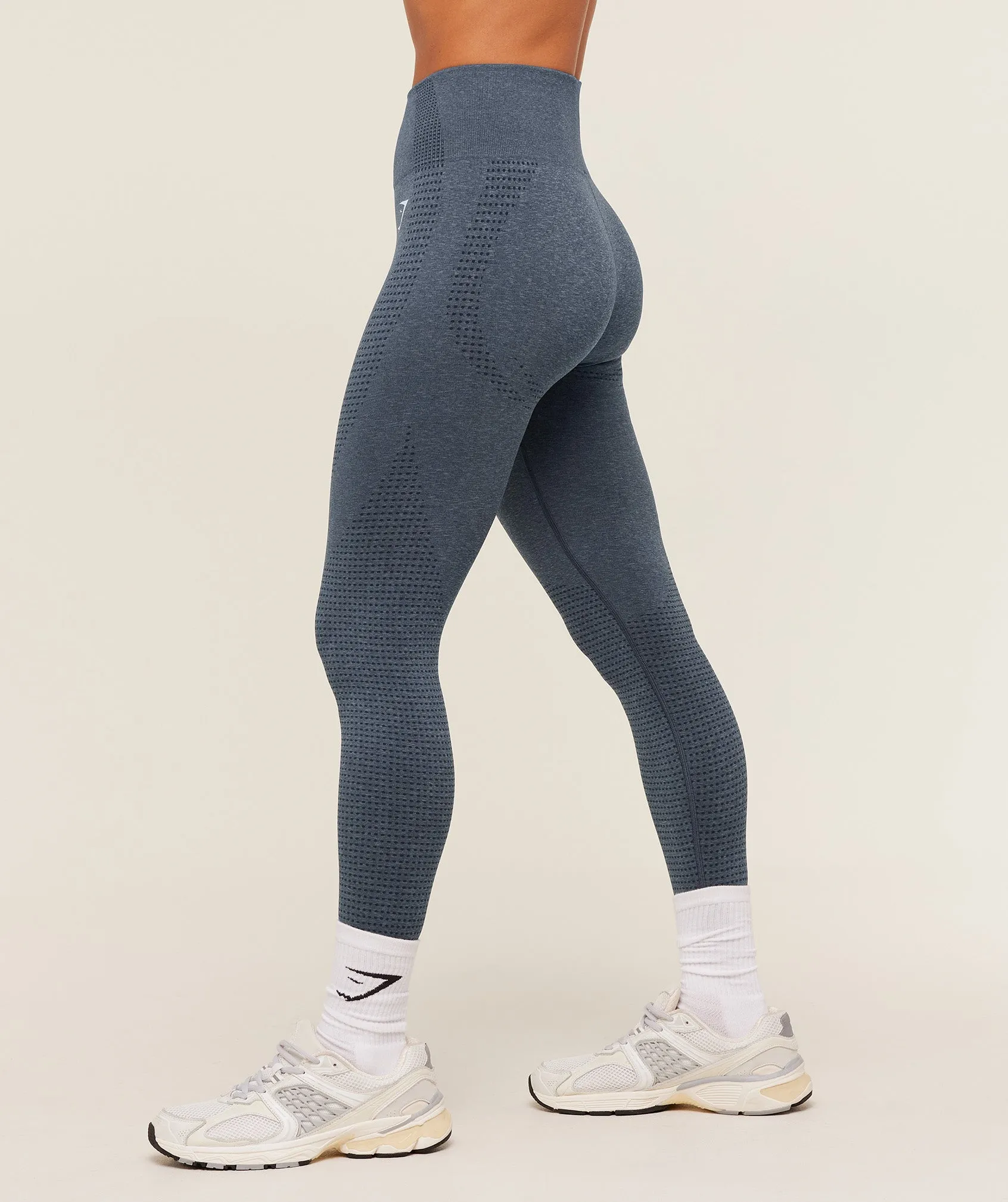 Gymshark Vital Leggings - GS Stealth Blue/ Marl sold by Gymshark product image thumbnail 3