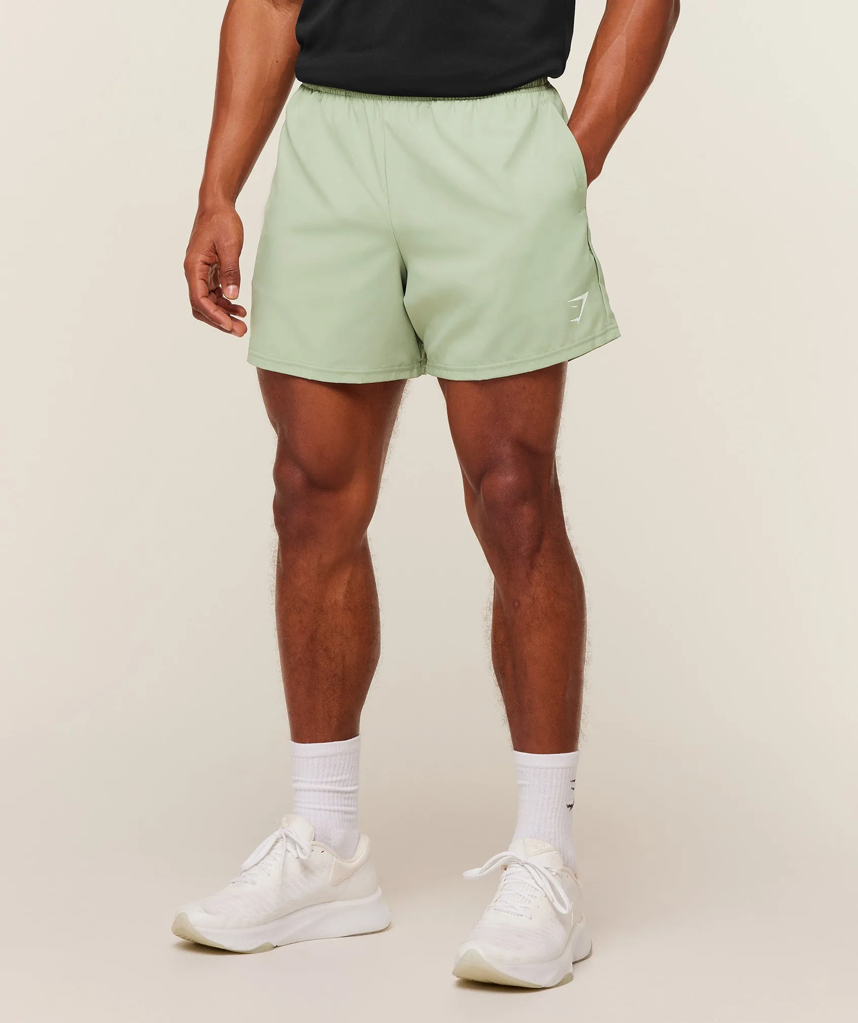 Gymshark Arrival 5" Shorts - GS Haze Green sold by Gymshark product image thumbnail 3