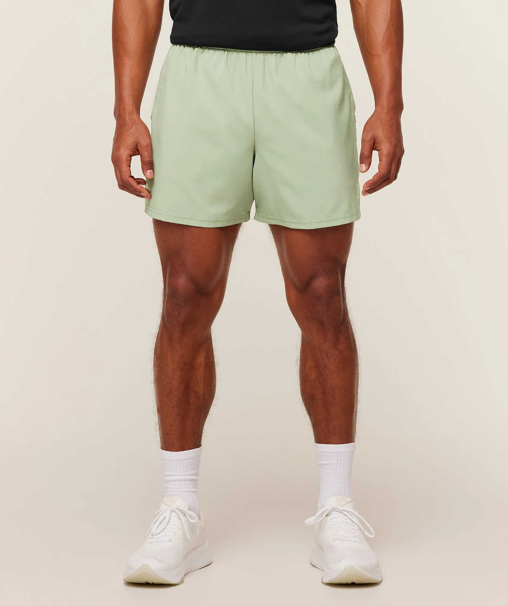 Gymshark Arrival 5" Shorts - GS Haze Green sold by Gymshark