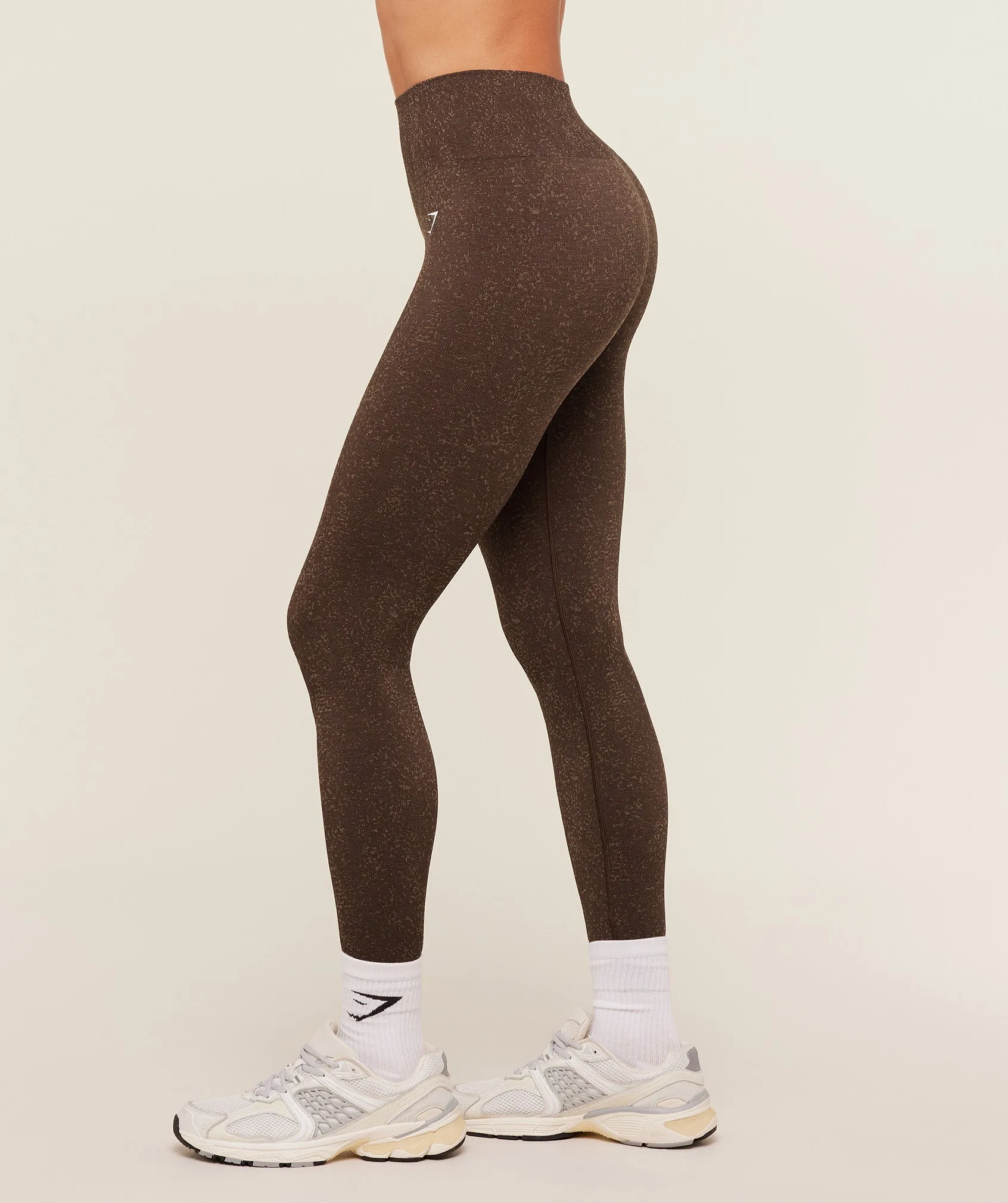 Gymshark Adapt Fleck x Whitney Leggings - Archive Brown/Lifestyle Brown sold by Gymshark product image thumbnail 3