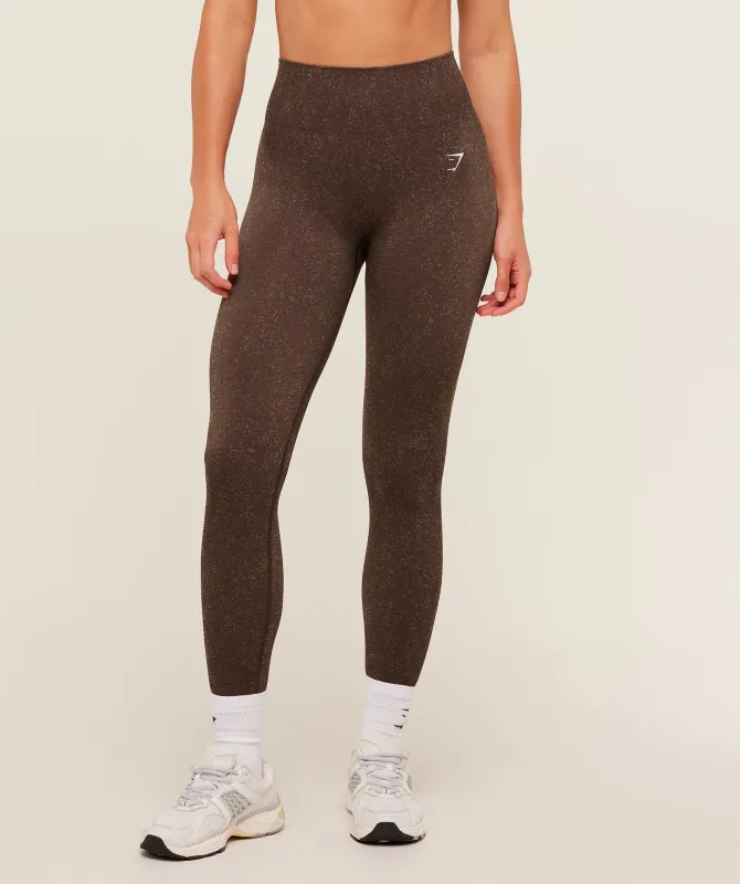 Gymshark Adapt Fleck x Whitney Leggings - Archive Brown/Lifestyle Brown sold by Gymshark