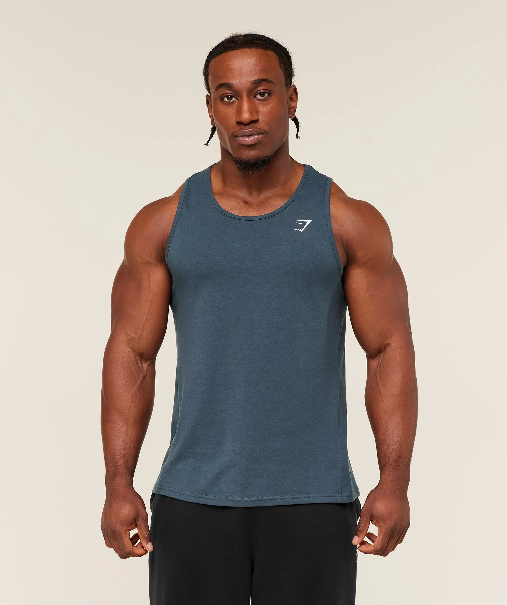 Gymshark Critical Tank - GS Stealth Blue sold by Gymshark product image thumbnail 3