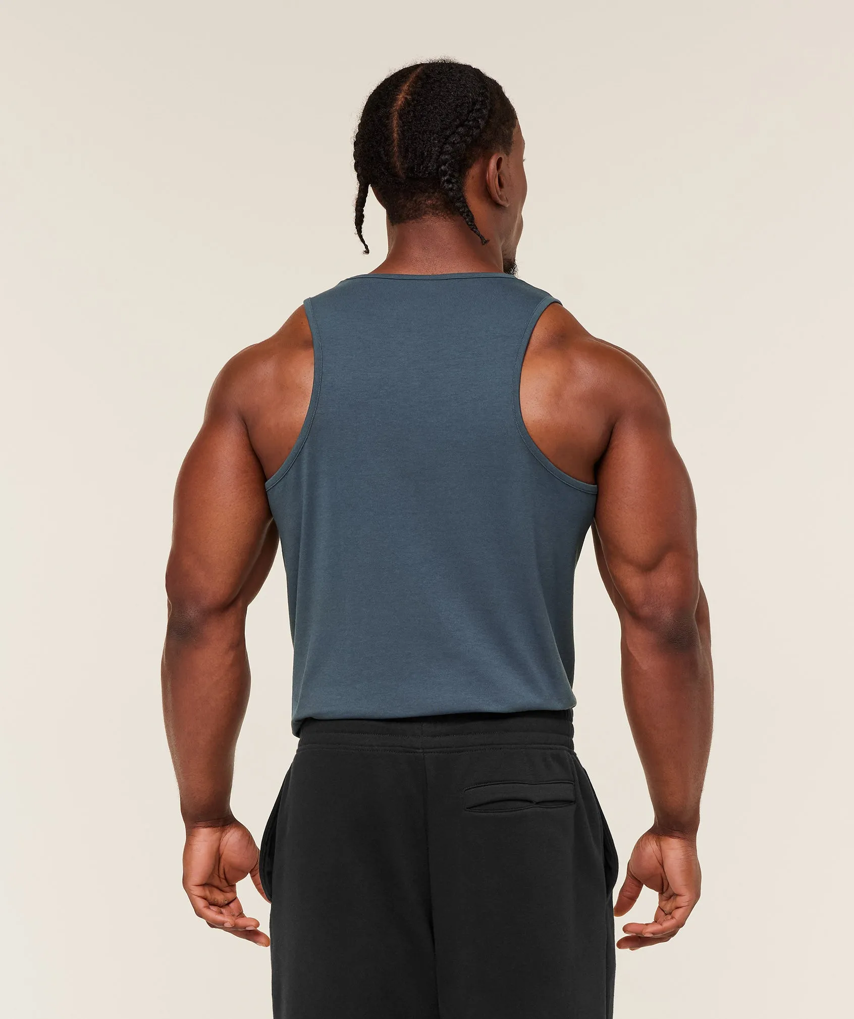 Gymshark Critical Tank - GS Stealth Blue sold by Gymshark product image thumbnail 2